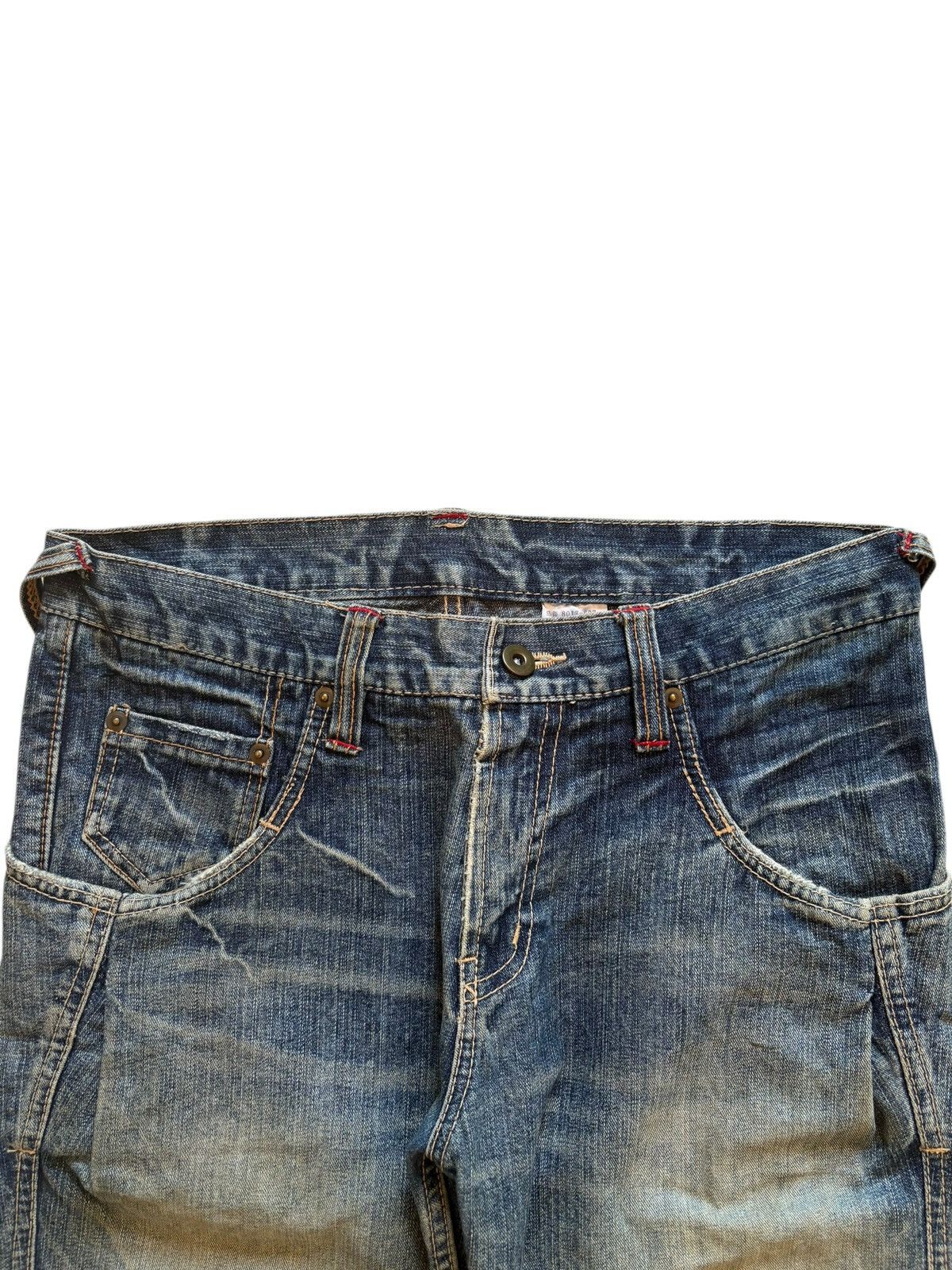 Japanese Brand SALES🔥Vintage Japanese Brand Mud Wash Distressed Jeans Size US 32 / EU 48 - 4 Thumbnail