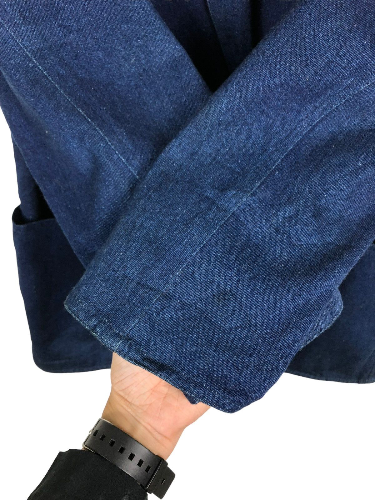 Bally VINTAGE BALLY U COLLECTION DENIM WESTERN JACKET MADE IN ITLY Size US L / EU 52-54 / 3 - 12 Thumbnail