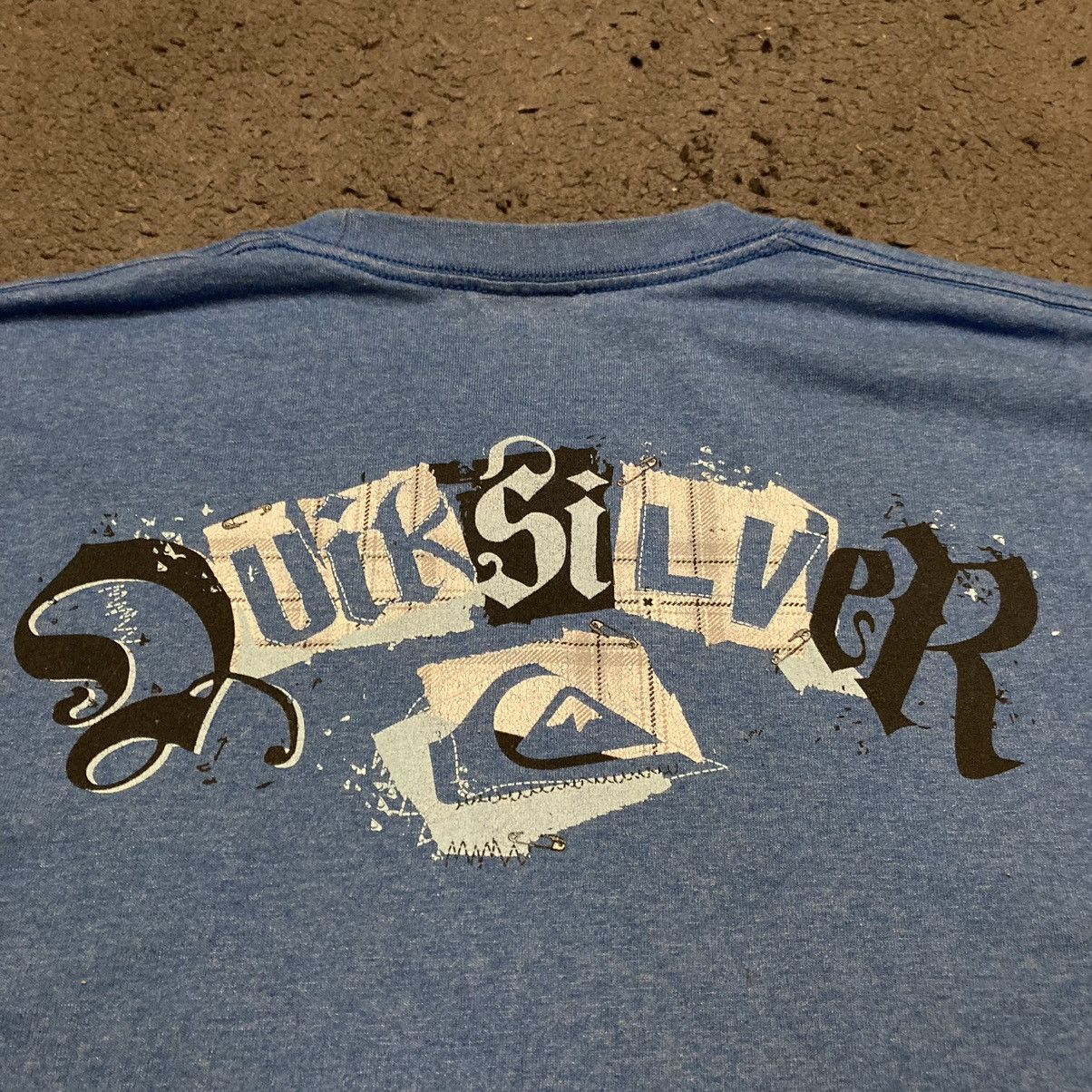 Hysteric Glamour × Quiksilver × Vintage Vintage 90’s quicksilver T-shirt punk skater Size US XL / EU 56 / 4 - 4 Thumbnail