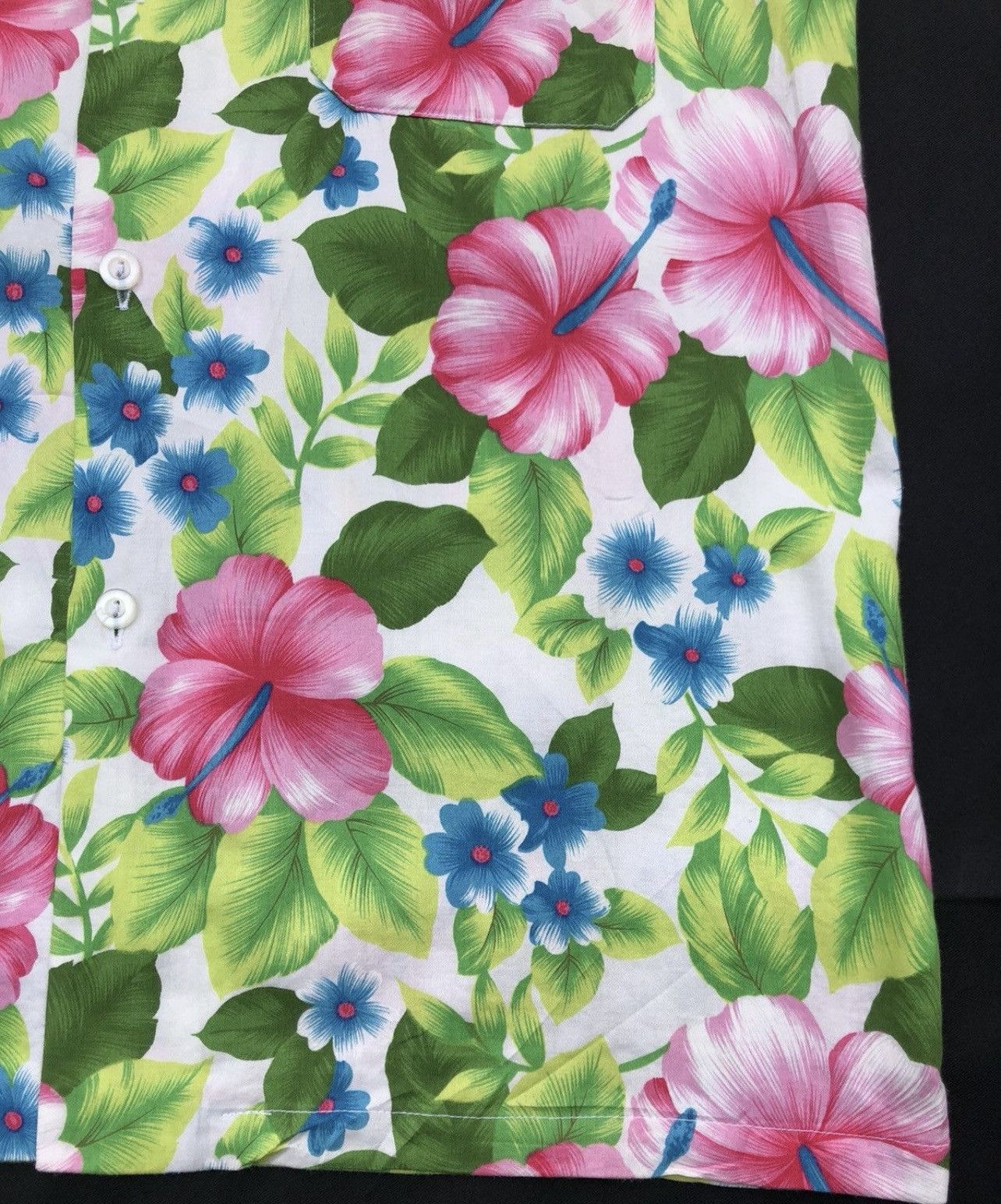 Japanese Brand Vintage 80s Guppy Okinawa Hibiscus Hawaiian Shirt Size US M / EU 48-50 / 2 - 11 Thumbnail