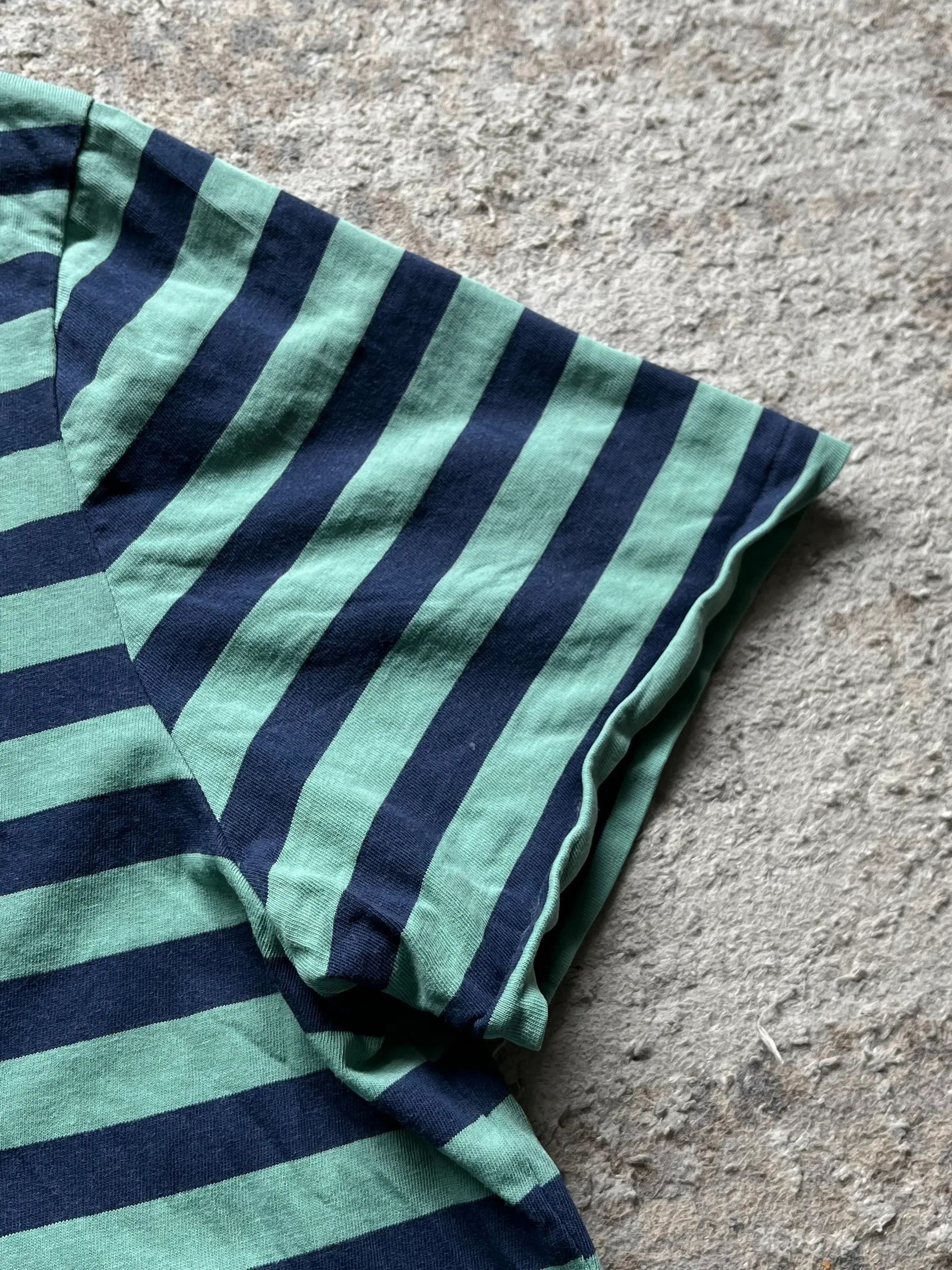 Polo Ralph Lauren Ralph Lauren Stripped Small Pony Pocket T-Shirt 2010's Rare Size US L / EU 52-54 / 3 - 5 Thumbnail