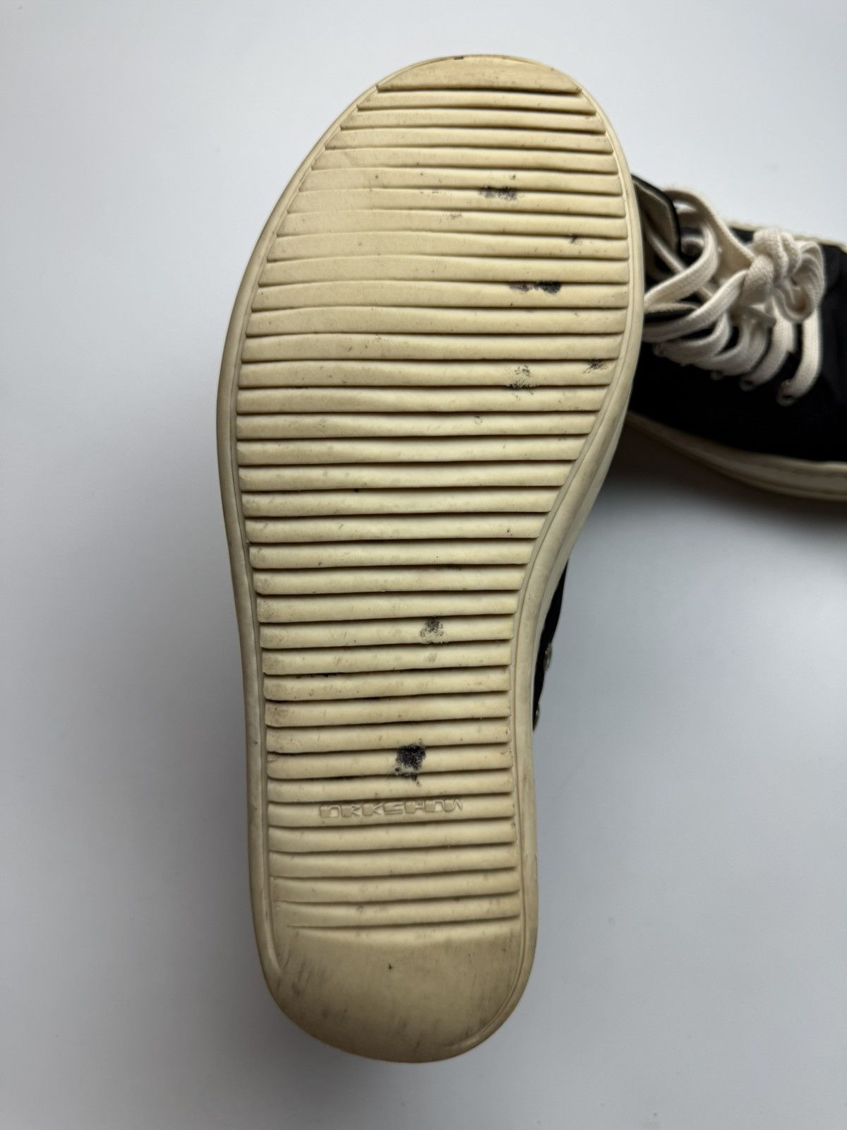 Rick Owens Drkshdw Rick Owens Drkshdw Ramones Low Size US 8 / EU 41 - 7 Thumbnail