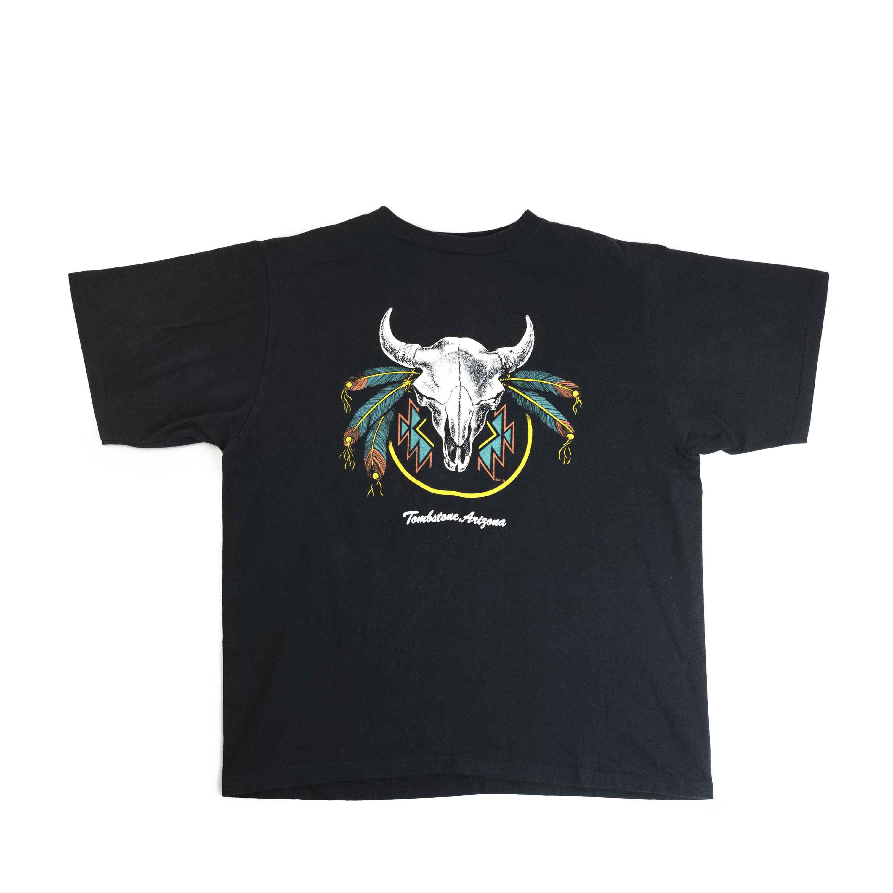 Vintage Vintage 1988 Tombstone Arizona Tee Shirt Size US XL / EU 56 / 4 - 1 Thumbnail