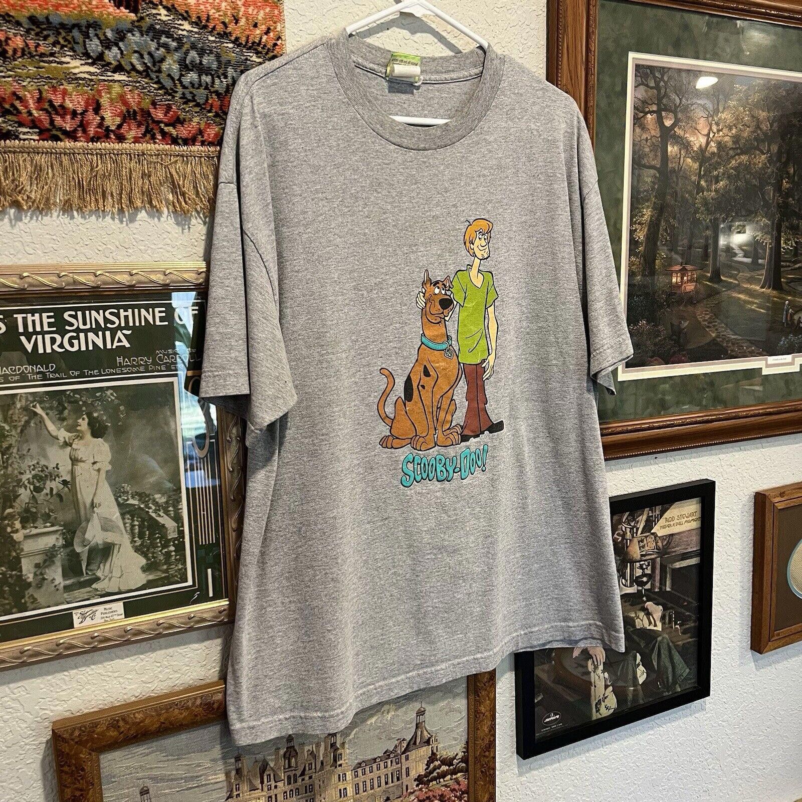 Cartoon Network Vintage 90’s Scooby Doo And Shaggy Promo Shirt Size XL Size US XL / EU 56 / 4 - 2 Thumbnail