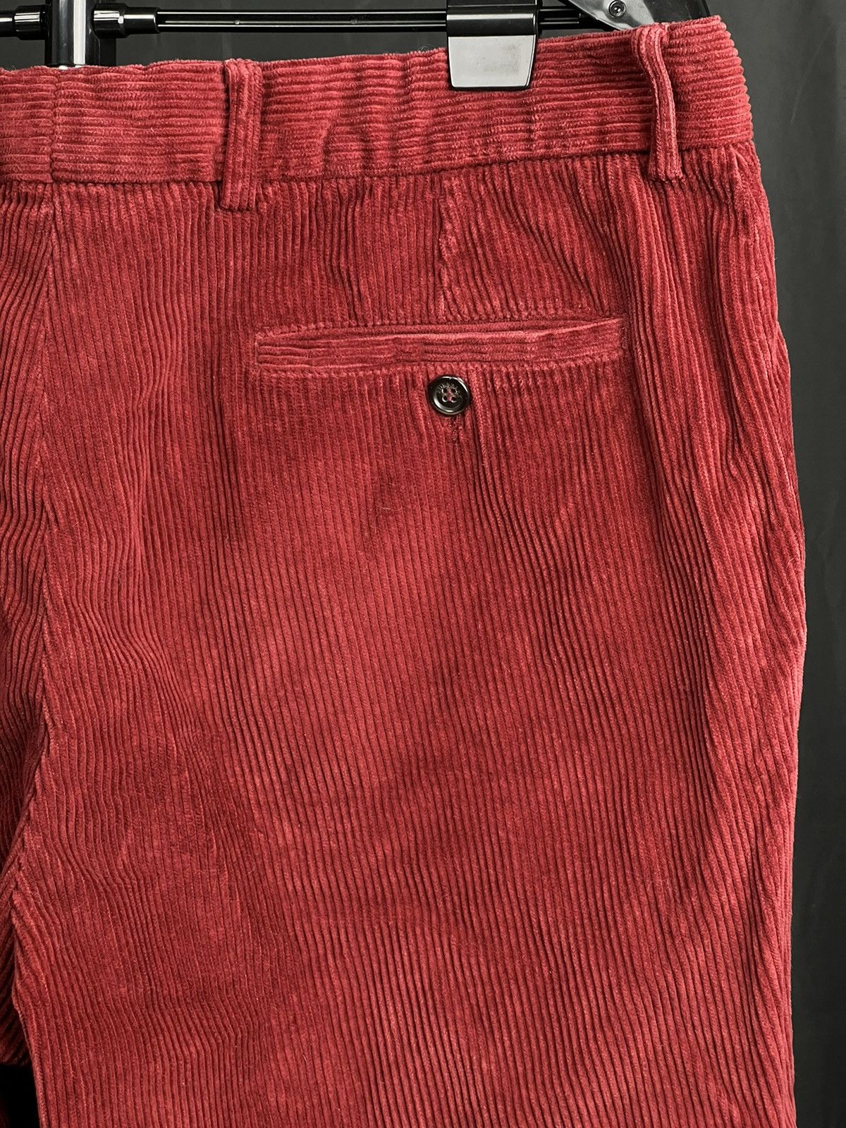 Burberry Vintage Burberry velvet corduroy red pants old money Size US 36 / EU 52 - 5 Thumbnail