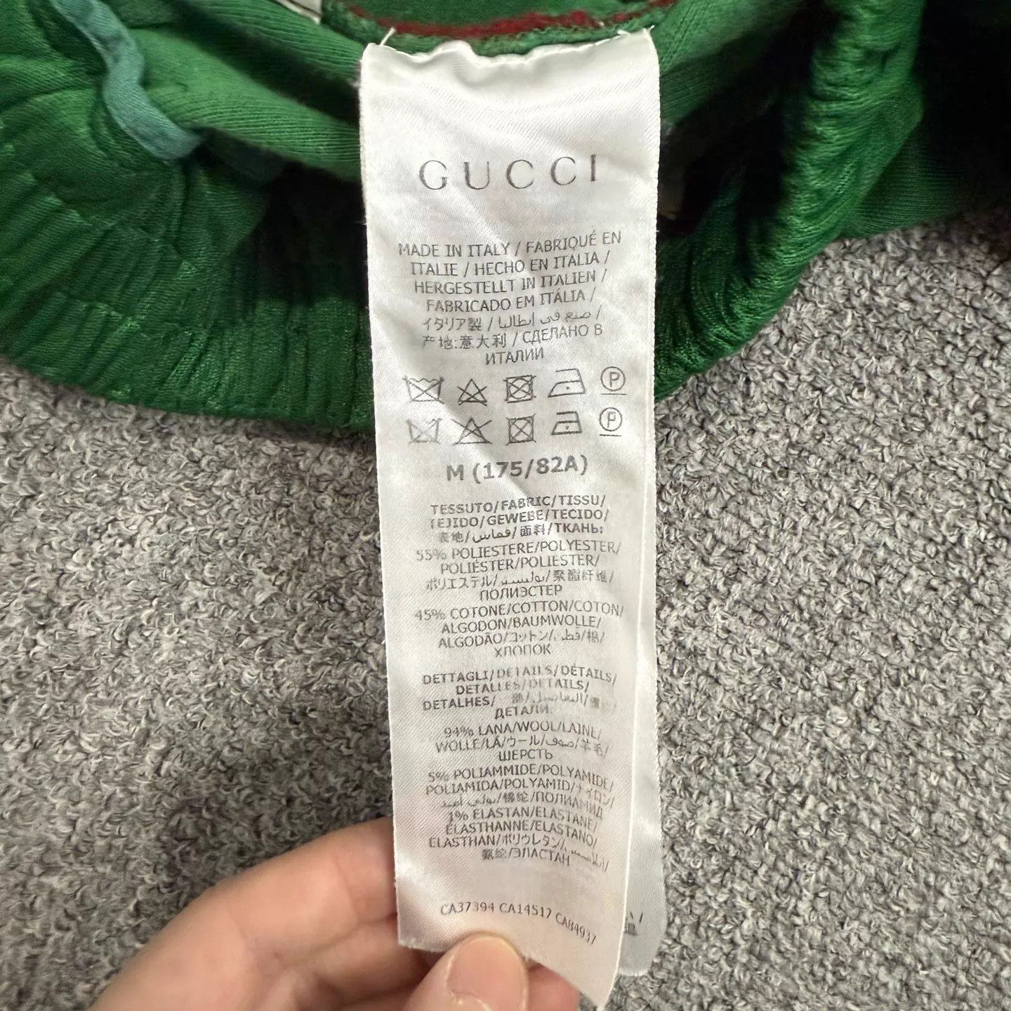 Gucci Gucci Green Knit Striped Pants M 99 New Size US 32 / EU 48 - 4 Thumbnail