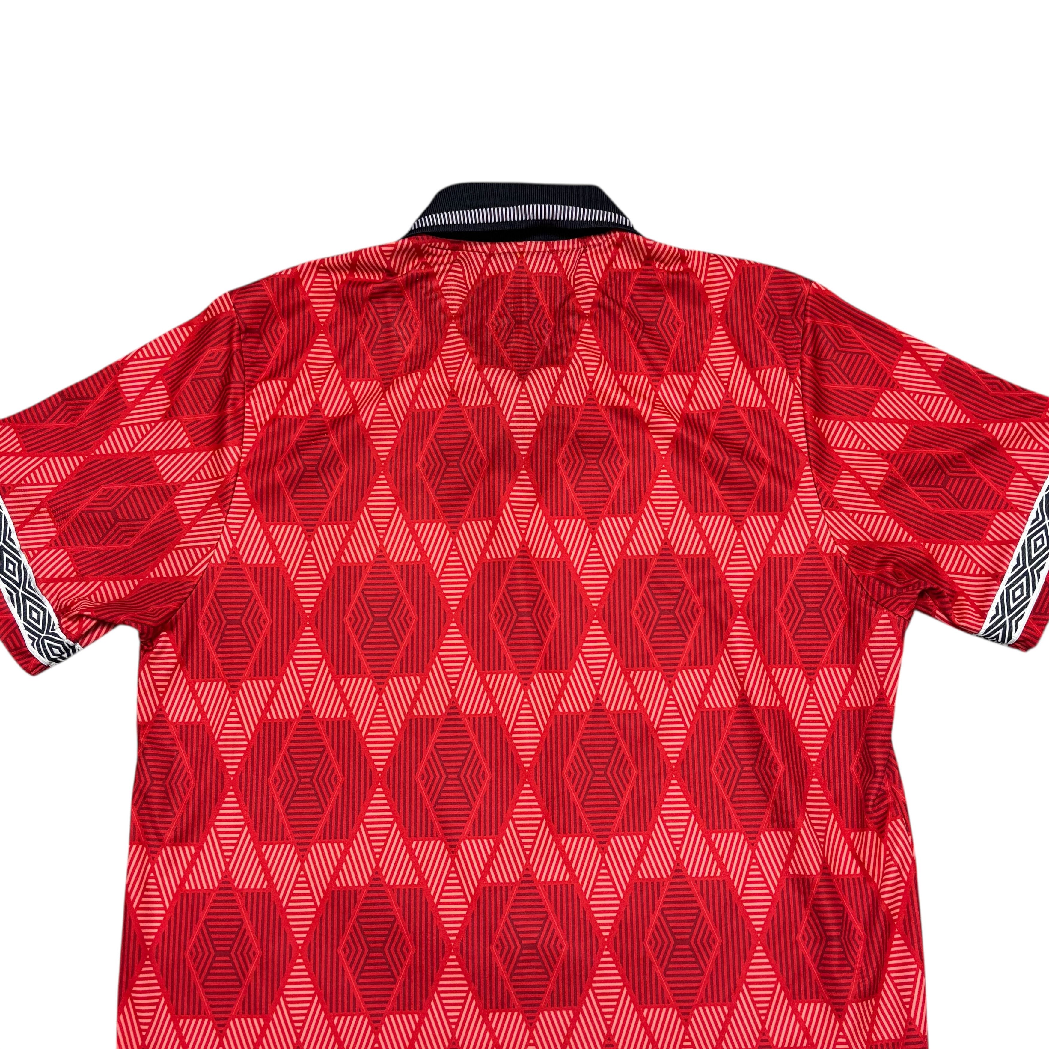Umbro Umbro Pro Training T Shirt Away Kit Football Soccer Jersey Size US M / EU 48-50 / 2 - 11 Thumbnail