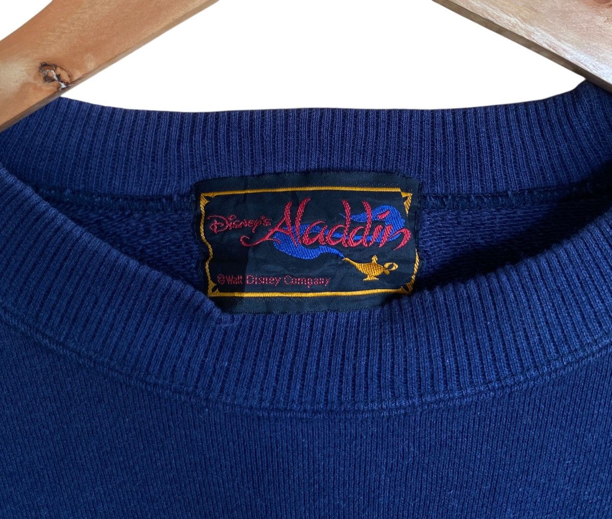 Disney Very Rare Vintage Movie Cartoon Aladdin Sweatshirt 1990s Size US L / EU 52-54 / 3 - 4 Thumbnail