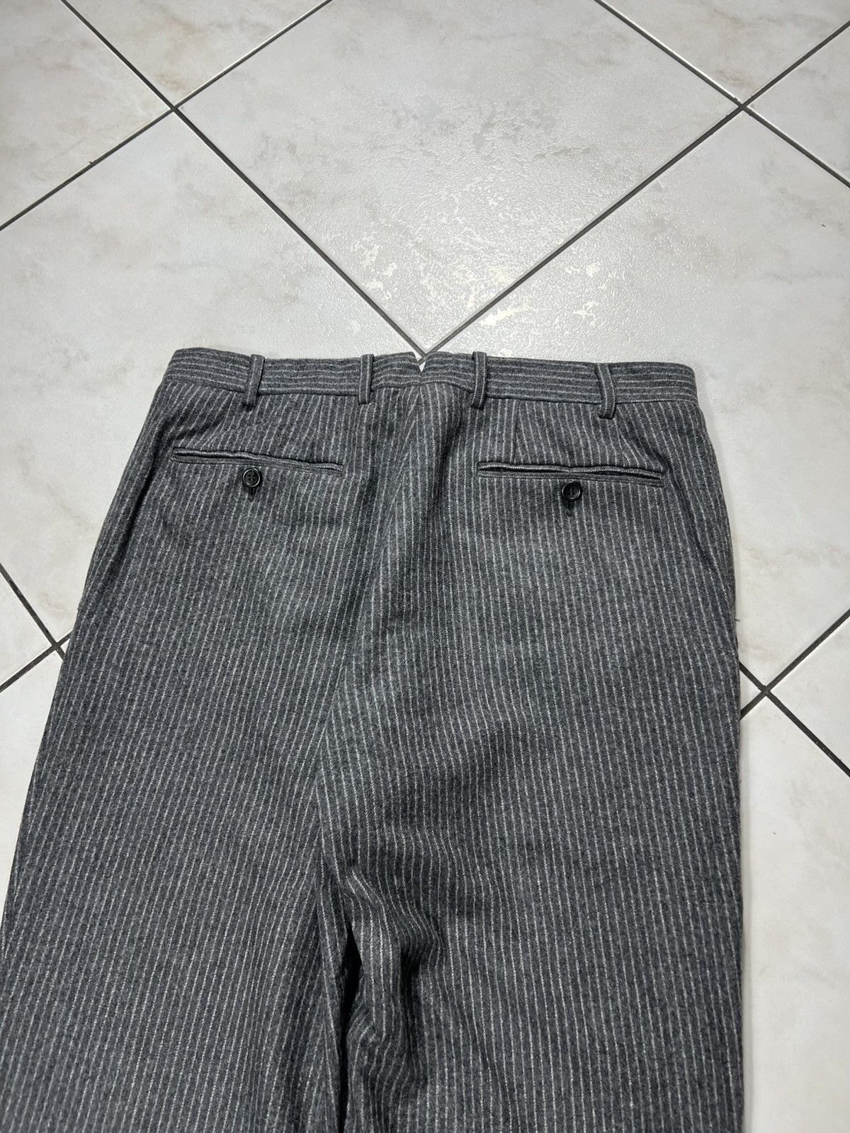 Canali Canali su misura wool cashmere striped casual regular pants Size US 32 / EU 48 - 15 Thumbnail