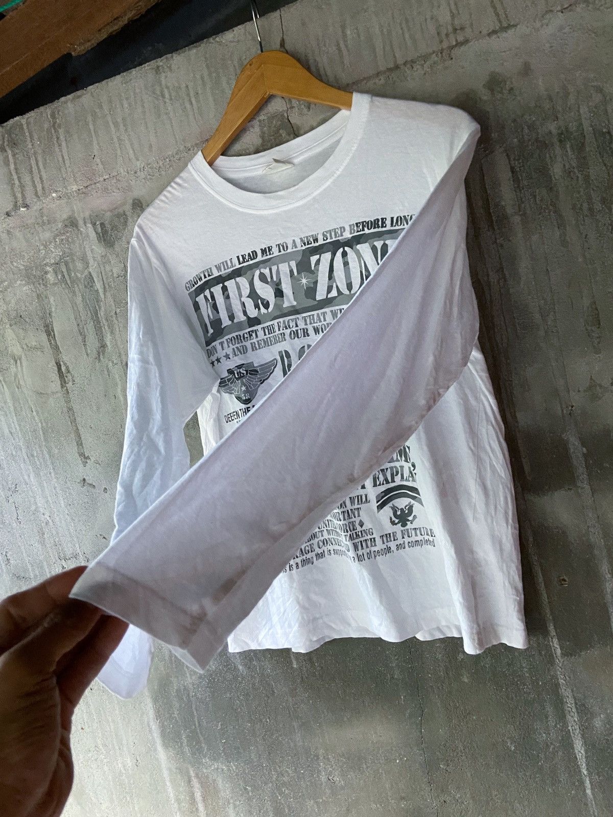 Beauty Beast × Hysteric Glamour × Japanese Brand GROWTH WILL LEAD TO A NEW STEP BEFORE LONG , LONG SLEEVE Size US M / EU 48-50 / 2 - 6 Thumbnail