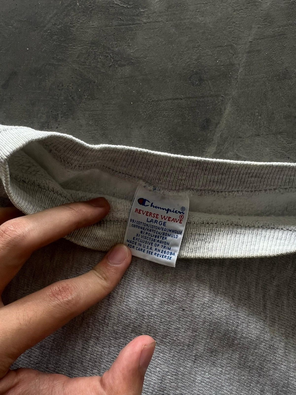 Champion × Vintage Vintage Champion Reverse Weave Size US L / EU 52-54 / 3 - 3 Thumbnail