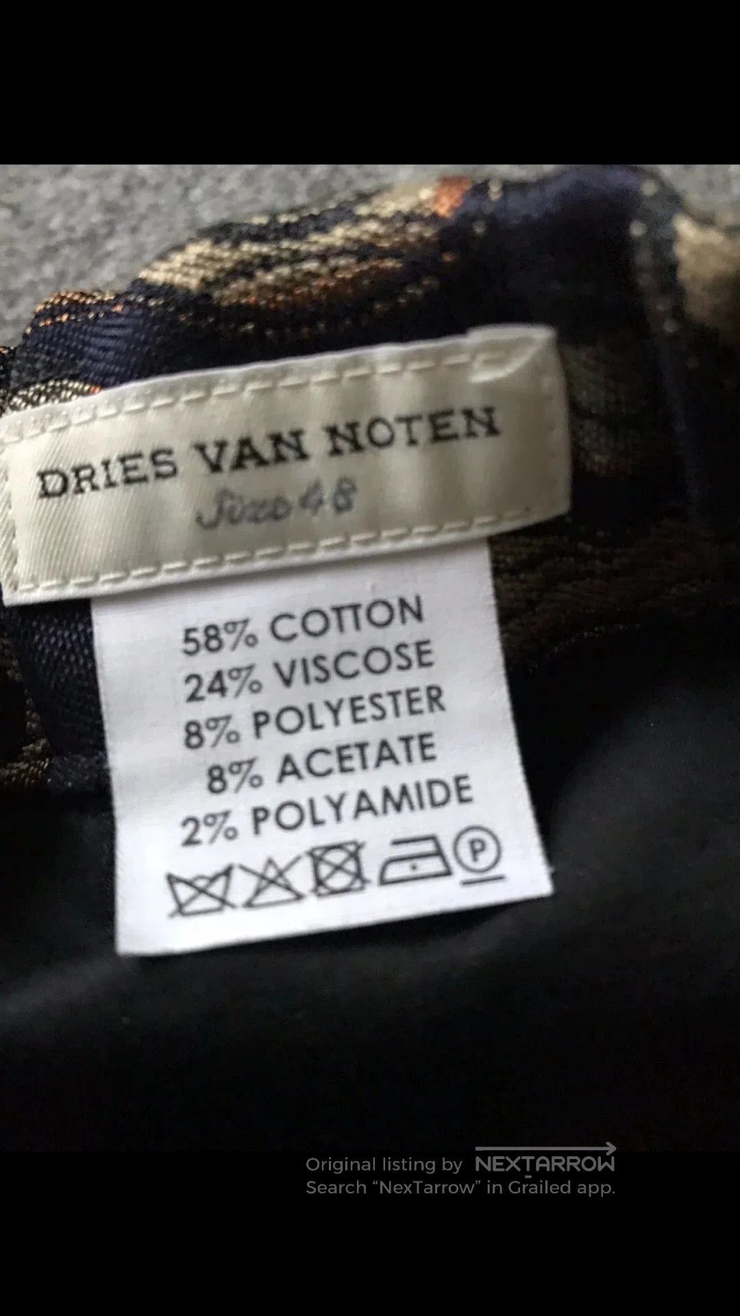 Dries Van Noten Multi-Patterned Casual Pants Size 32. Size US 32 / EU 48 - 6 Thumbnail