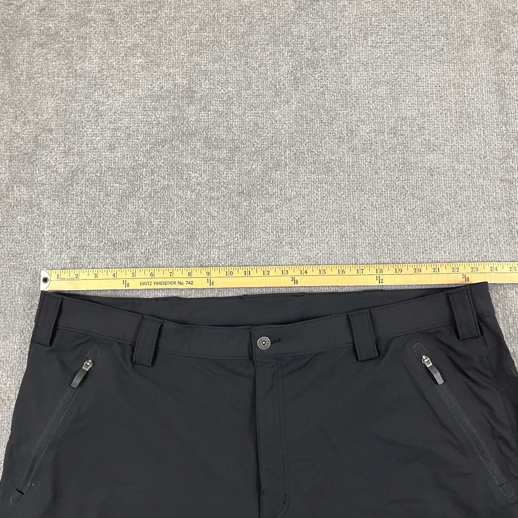 CO VINTAGE Duluth Trading Co Alaskan Hardgear Pants Men 46 x 30 Black Cargo Workwear Outdoor Size US 30 / EU 46 - 5 Thumbnail