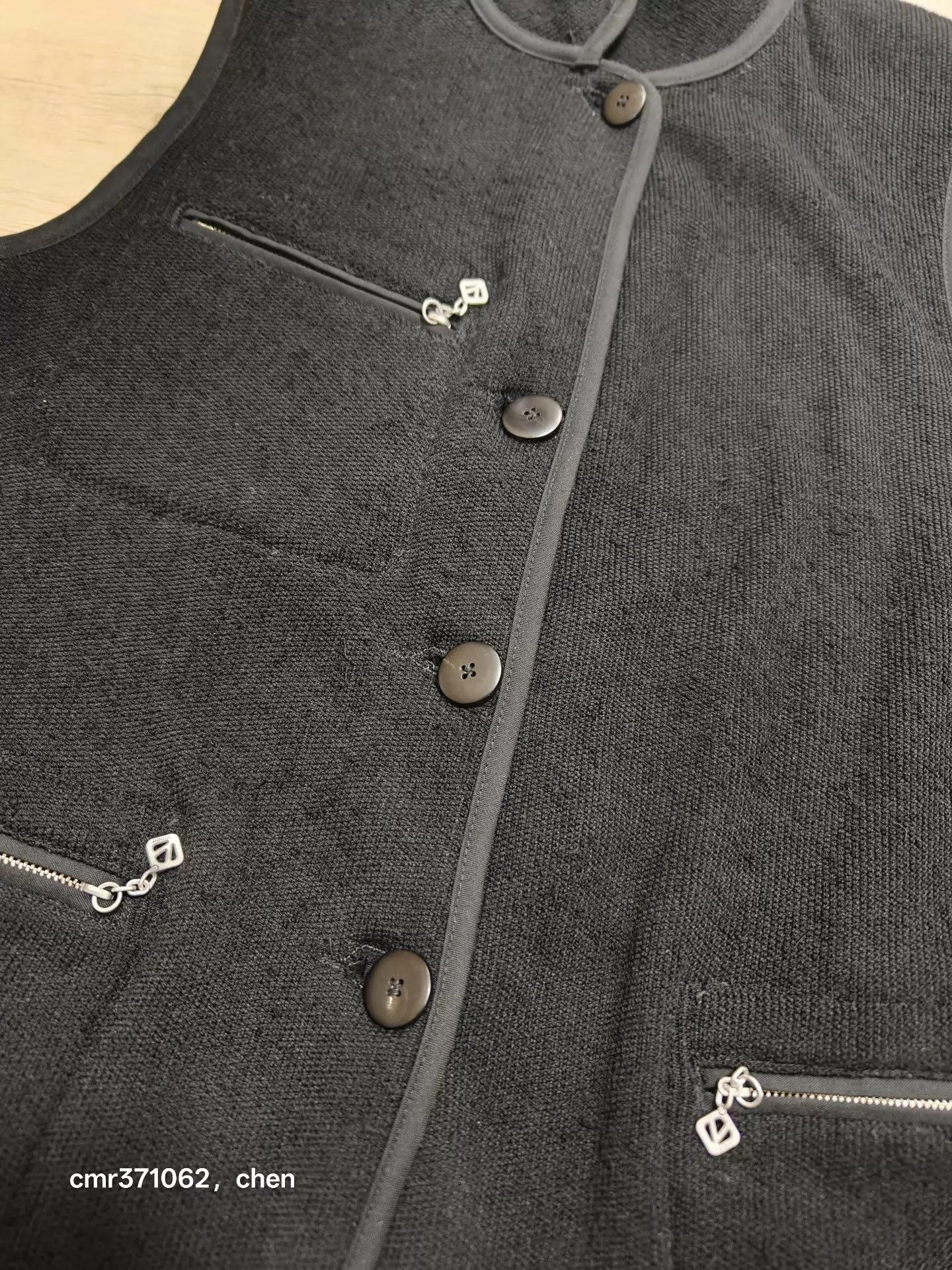 Visvim VISVIM GILET BOA (SUPERFINE) 95 New Black 2 Size US M / EU 48-50 / 2 - 3 Thumbnail