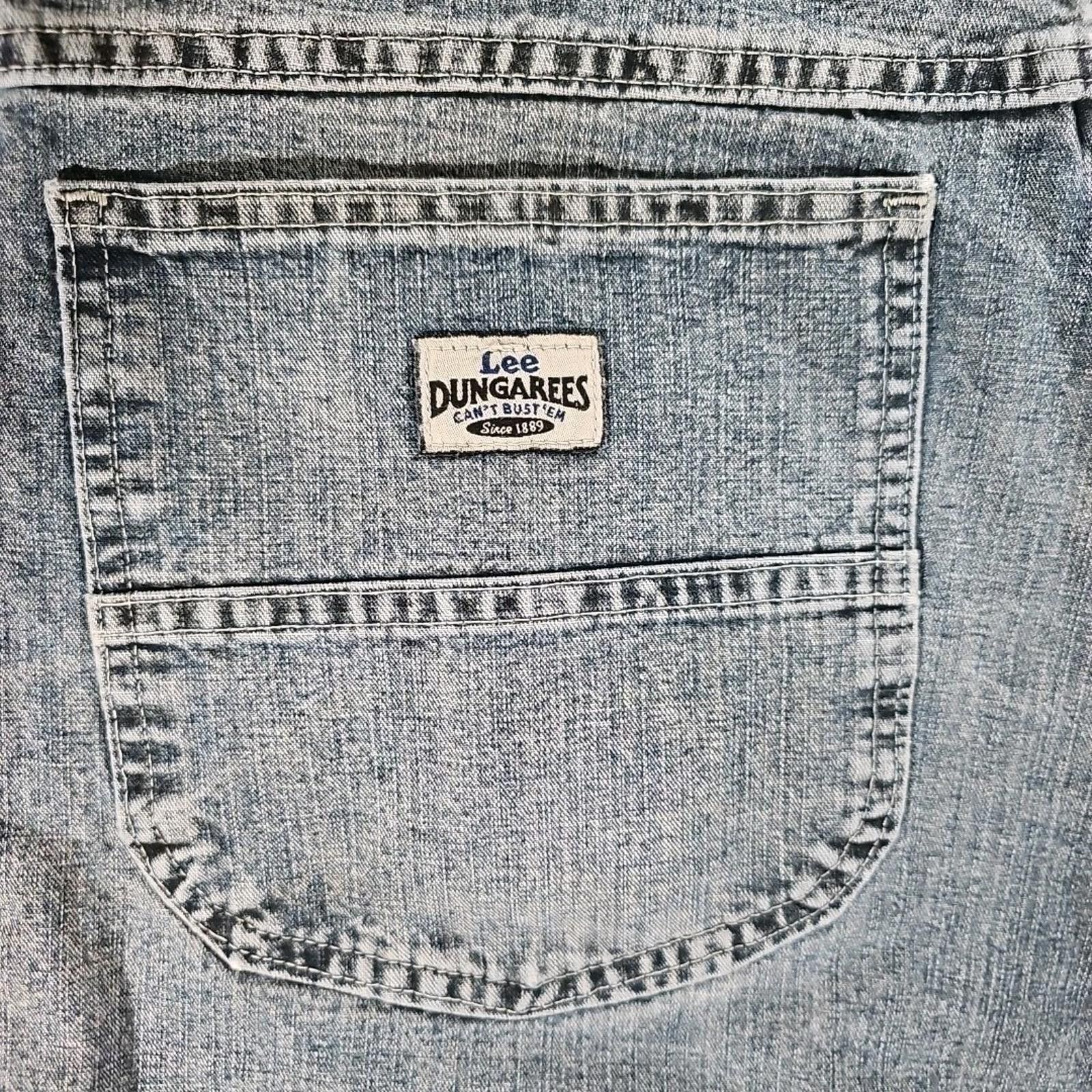 Lee LEE Loose Dungarees Jean Shorts Sz 40 Size US 40 / EU 56 - 7 Thumbnail