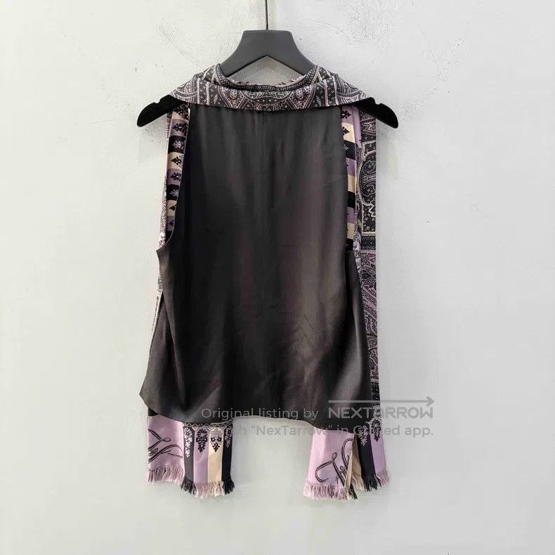 Hermes Hermes Silk Fringe Vest Size XS / US 0-2 / IT 36-38 - 2 Thumbnail