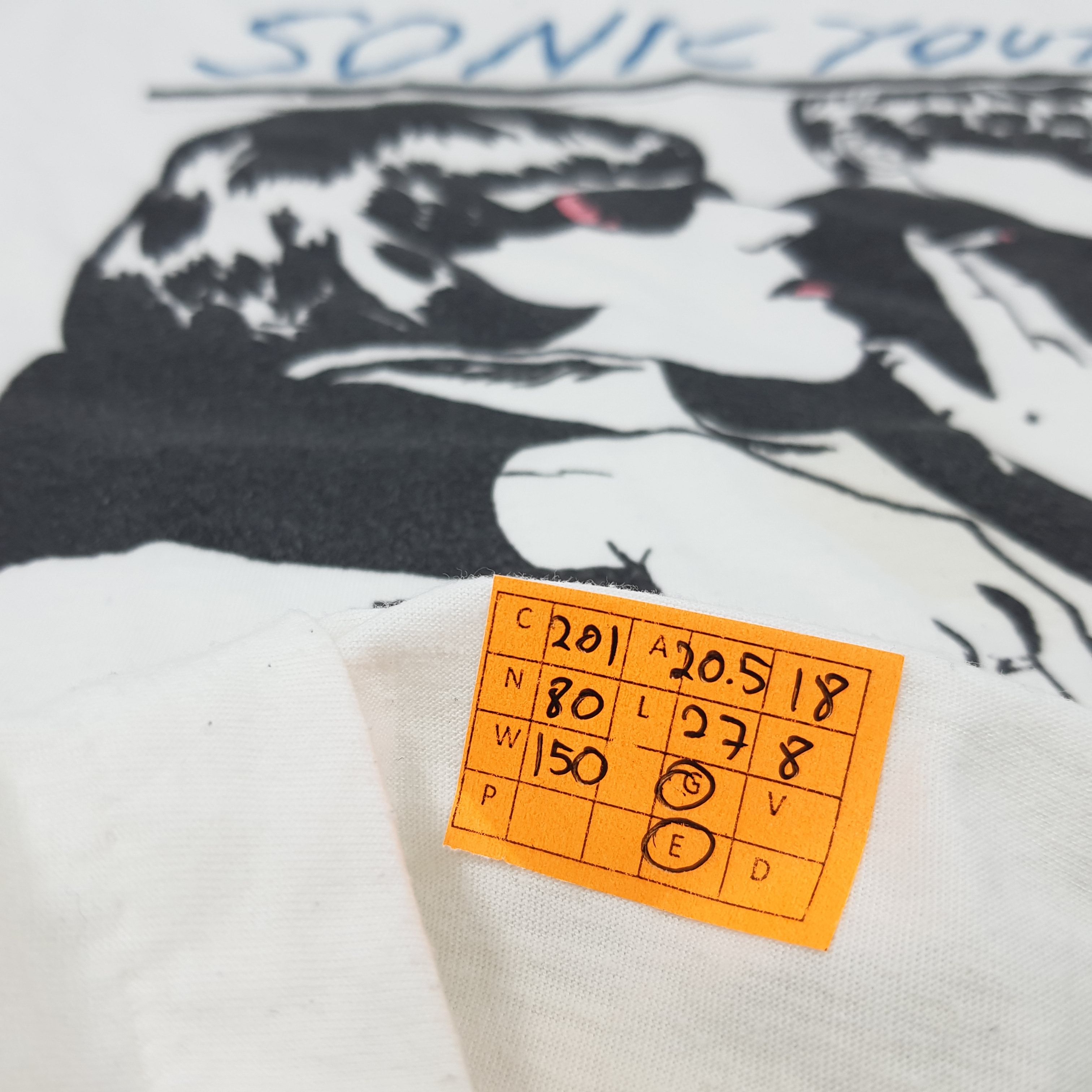 Band Tees × Vintage Vintage Sonic Youth Album Cover America Rock Band Tshirt Size US M / EU 48-50 / 2 - 8 Thumbnail