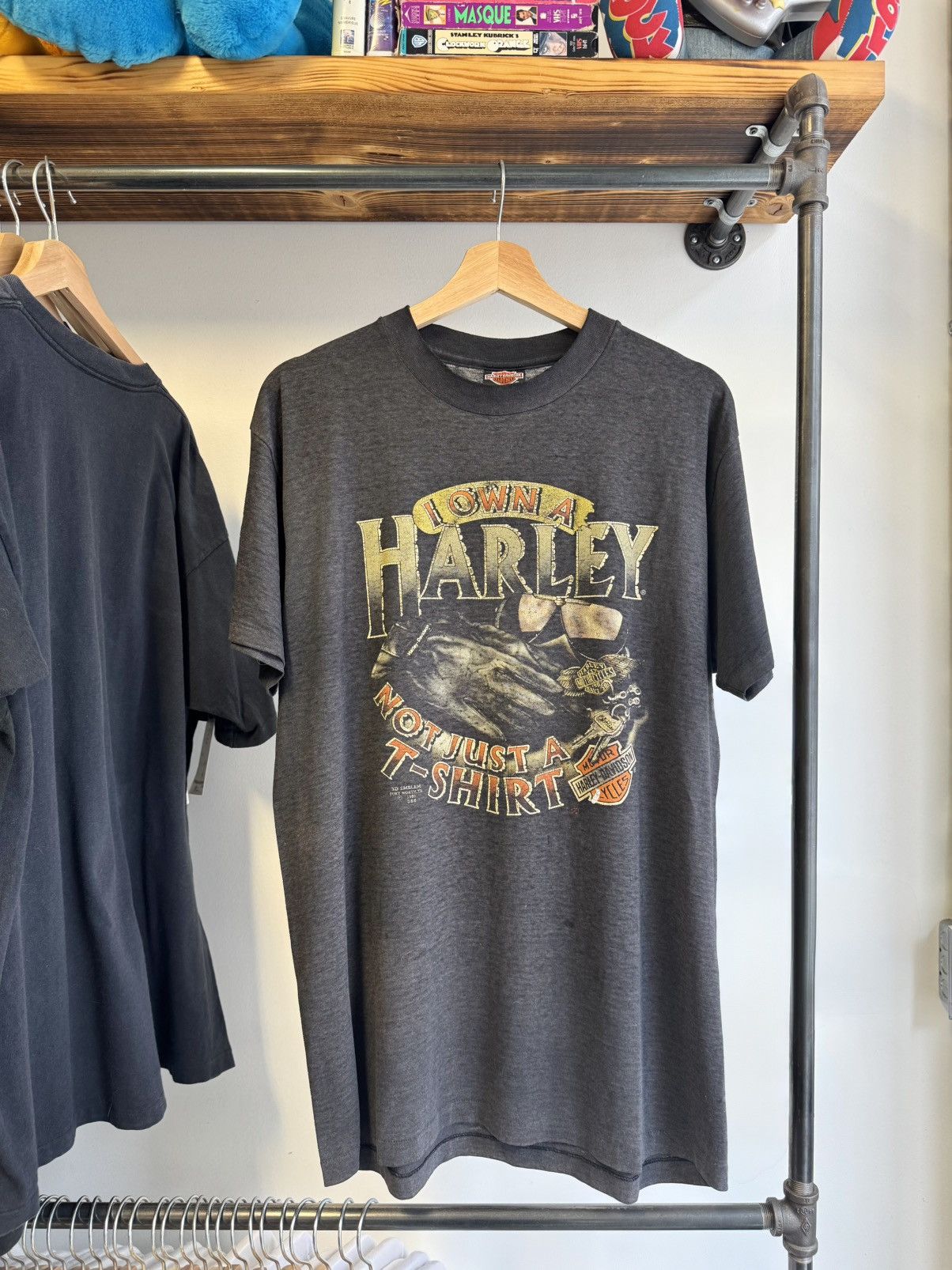 Harley Davidson 1991 3D Emblem Harley Davidson tee Size US XL / EU 56 / 4 - 1 Thumbnail