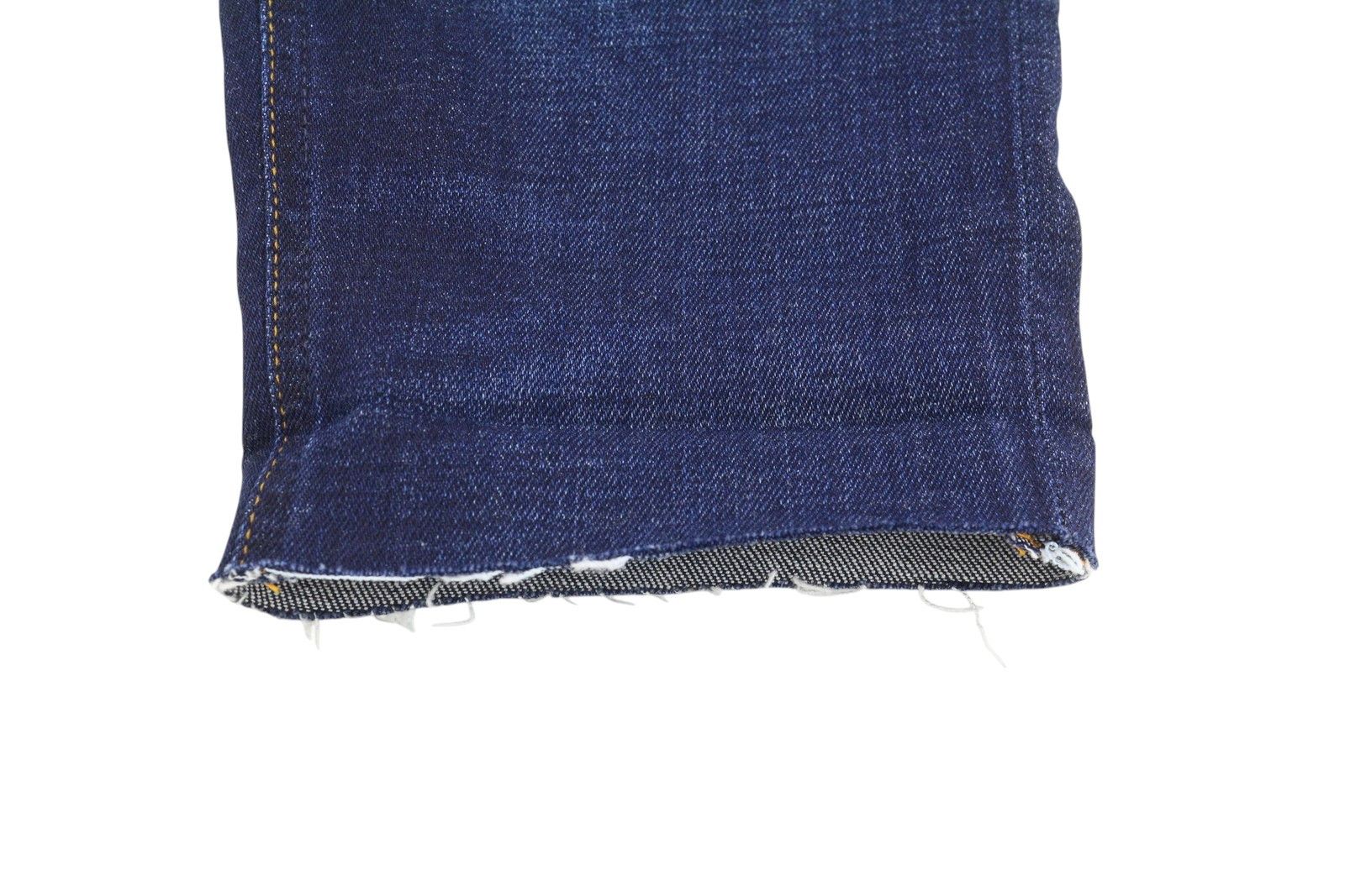 Nudie Jeans SKINNY LIN W27 Blue Denim Stretch Shorts 83833 Size 27" / US 4 / IT 40 - 6 Thumbnail