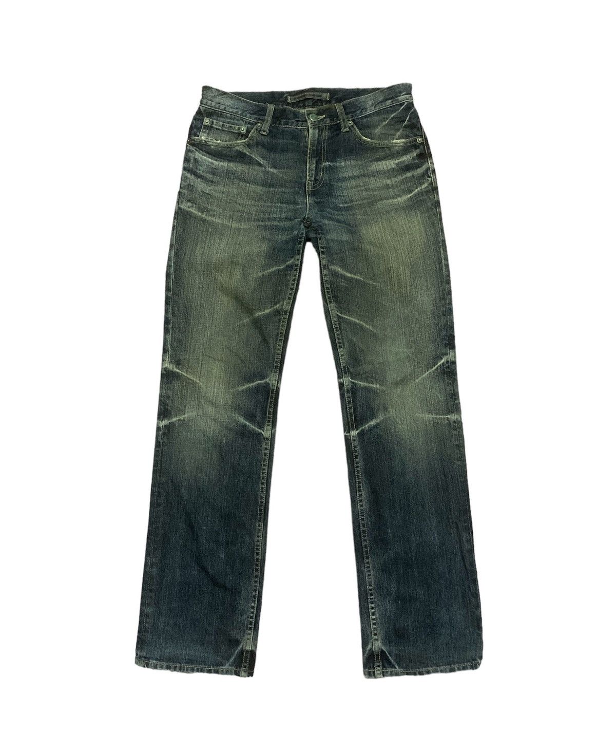 Japanese Brand × PPFM PPFM Distressed Denim Jeans Size US 31 - 1 Thumbnail