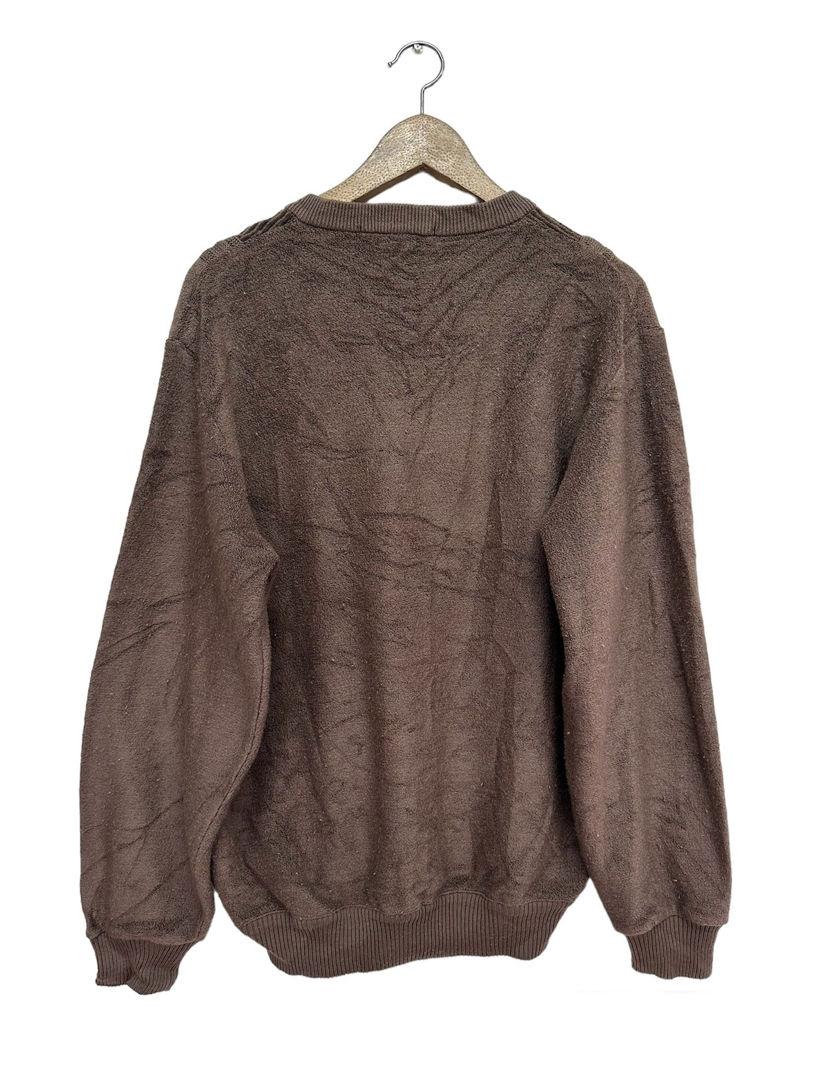 Vintage Maxim Duke V-Neck Crewneck Sweatshirt Menswear