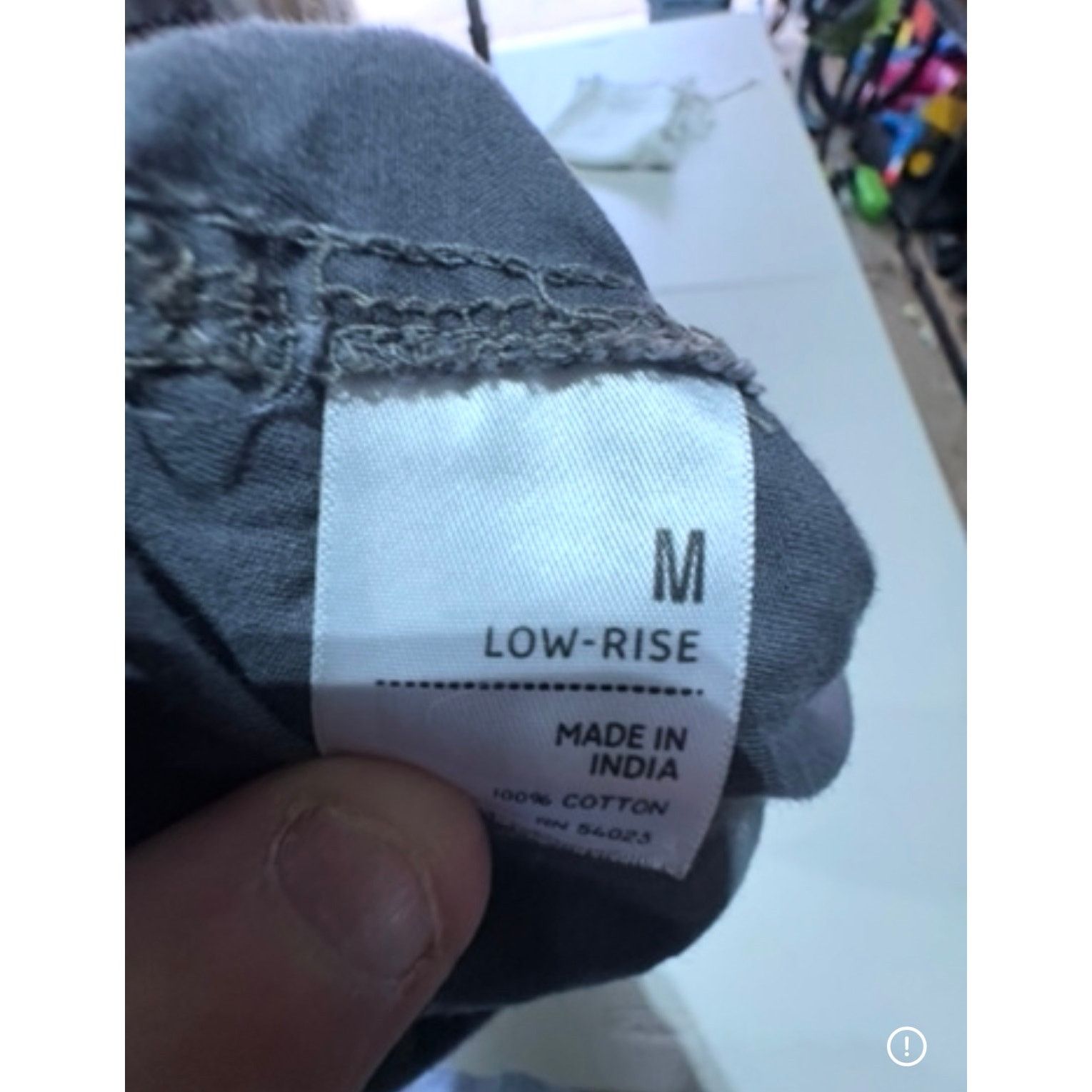 Lou & Grey Lou & Grey Women’s Gray Cargo Shorts Size Medium Low Rise Size 28" / US 6 / IT 42 - 4 Thumbnail