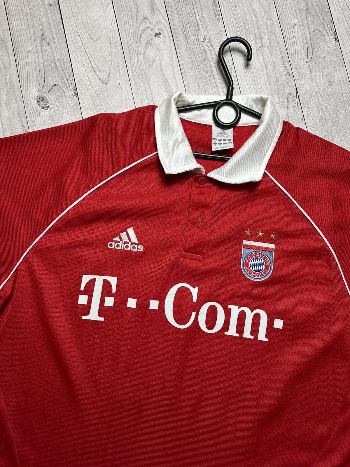 Adidas × Vintage Vintage Adidas Bayern Munich Soccer Jersey 24 Santa Cruz Size US XL / EU 56 / 4 - 5 Thumbnail