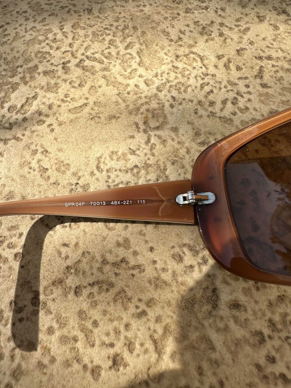Prada Prada Sunglasses Brown SPR04F Size ONE SIZE - 5 Thumbnail