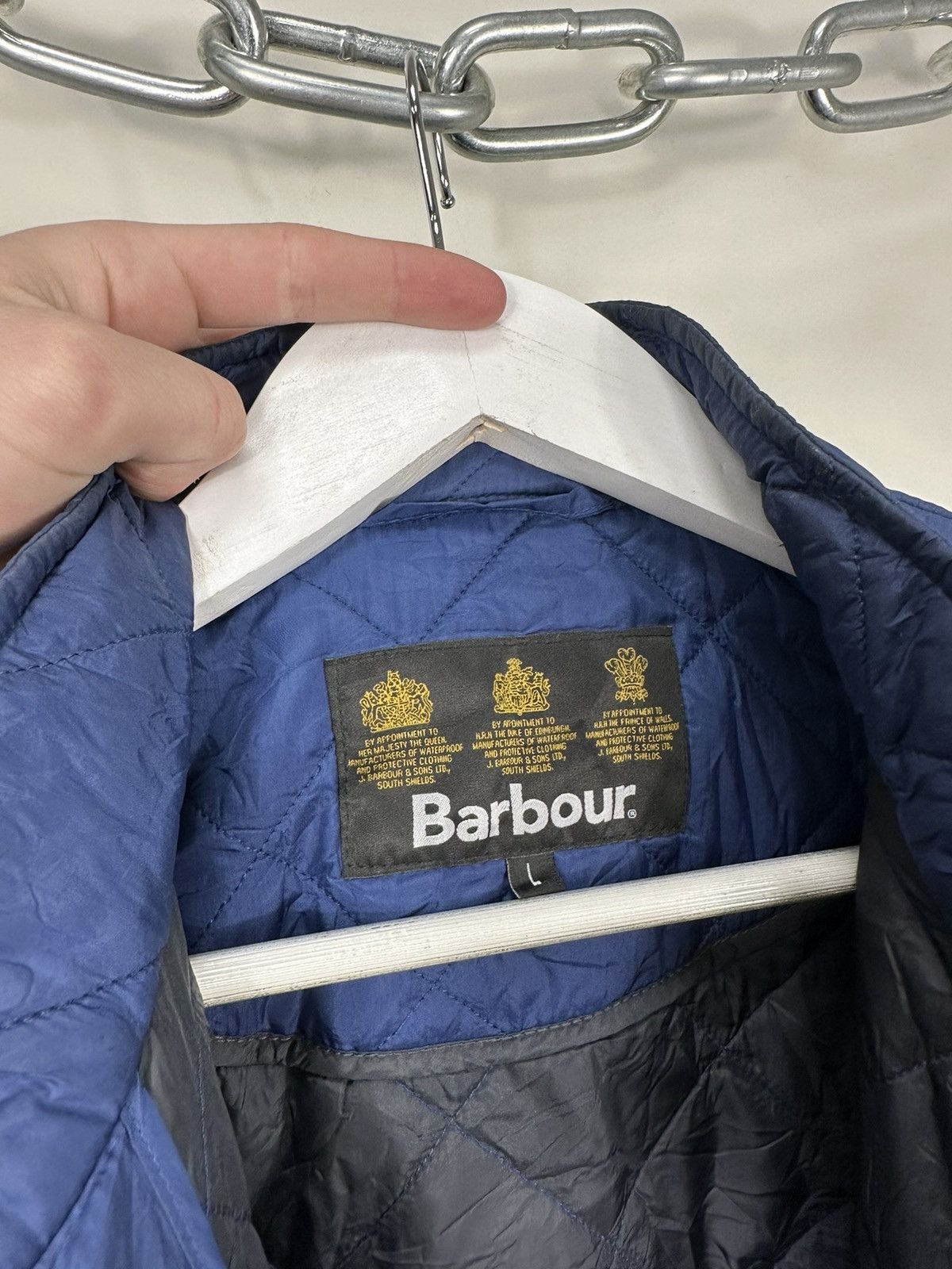 Barbour Vintage Barbour Flyweight Chelsea Heritage Quilted Jacket Size US L / EU 52-54 / 3 - 14 Thumbnail