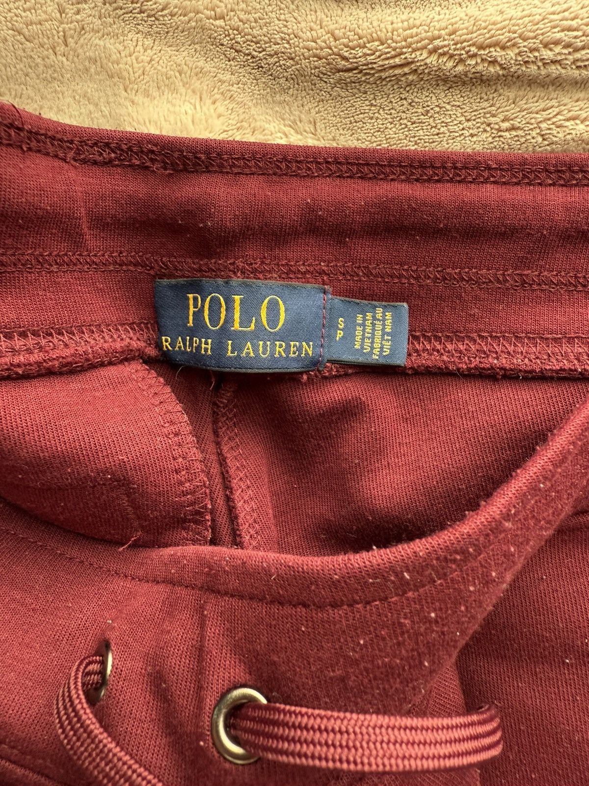 Polo Ralph Lauren Polo Sweatpants Burgundy Size US 30 / EU 46 - 3 Thumbnail