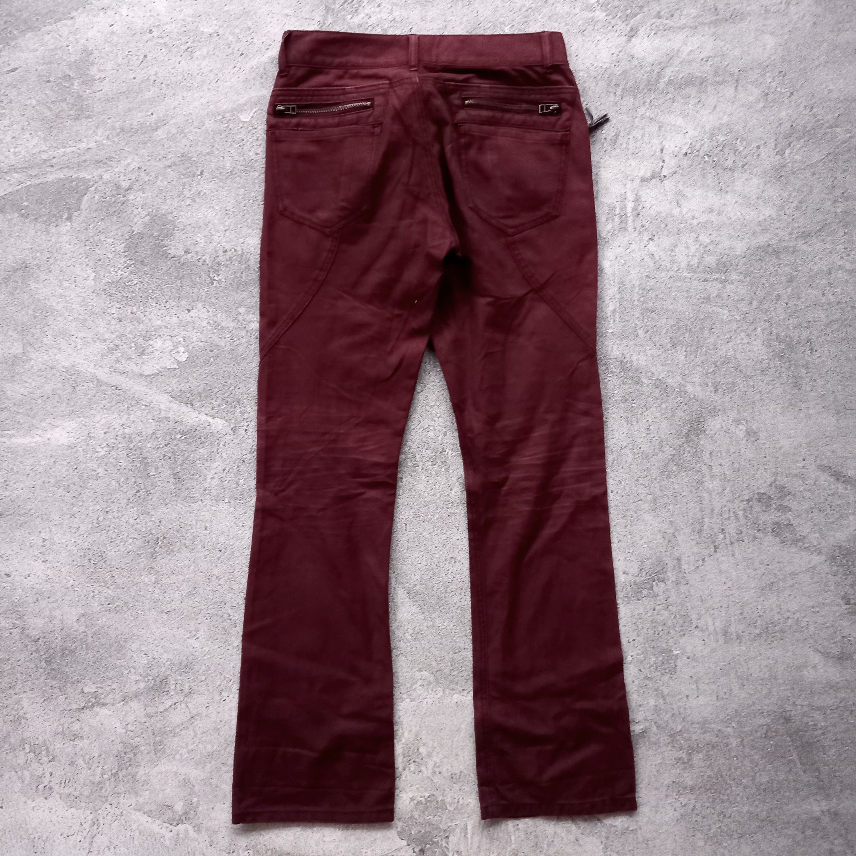 semanticdesign 2000s Semanticdesign - Bondage Flared Pants Size 32" / US 10 / IT 46 - 11 Thumbnail