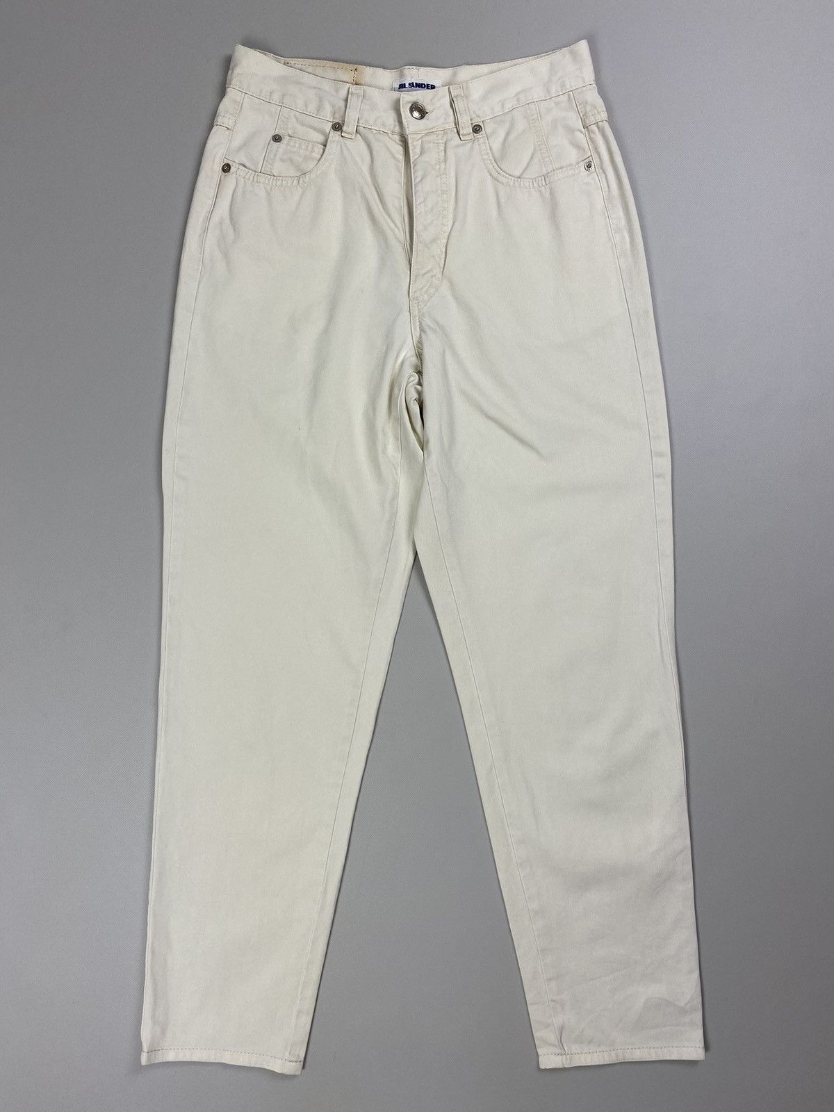 Jil Sander Jil Sander vintage ladies high rise jeans pants size 38 Size 26" / US 2 / IT 38 - 1 Thumbnail