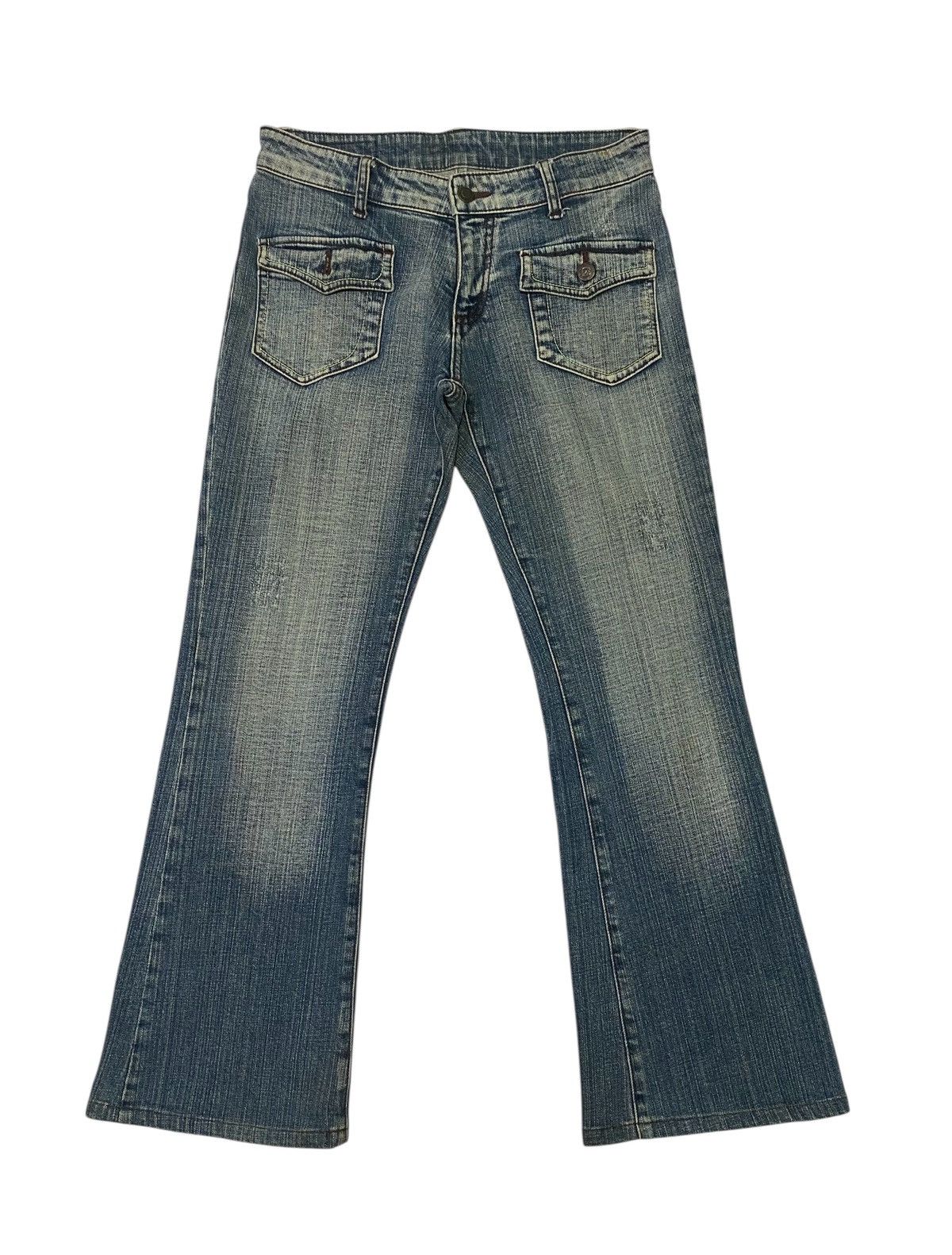 Weather Report Japanese brand X Weather report flare jeans Size US 30 / EU 46 - 2 Thumbnail
