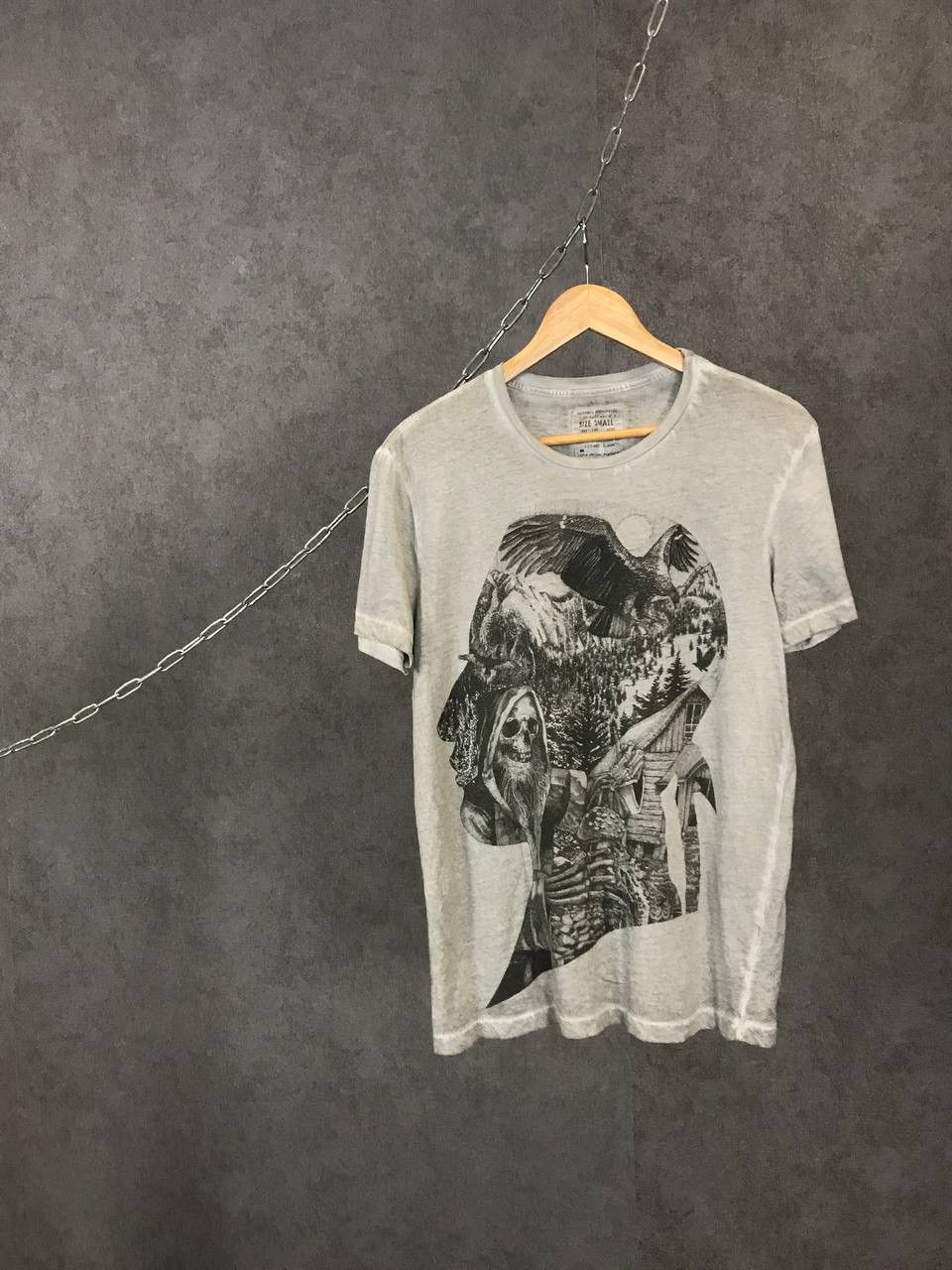 Allsaints Allsaints vintage skull art tee Size US S / EU 44-46 / 1 - 1 Thumbnail