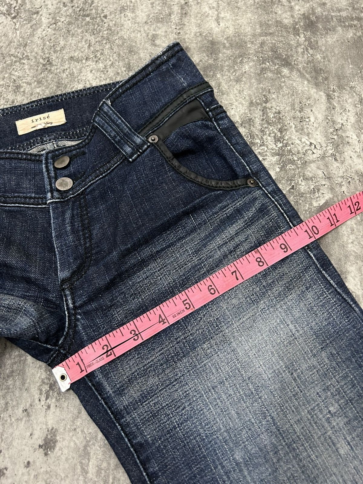 If Six Was Nine × Japanese Brand × Tornado Mart irise Japan MudWash Flare Jeans Size US 29 - 17 Thumbnail
