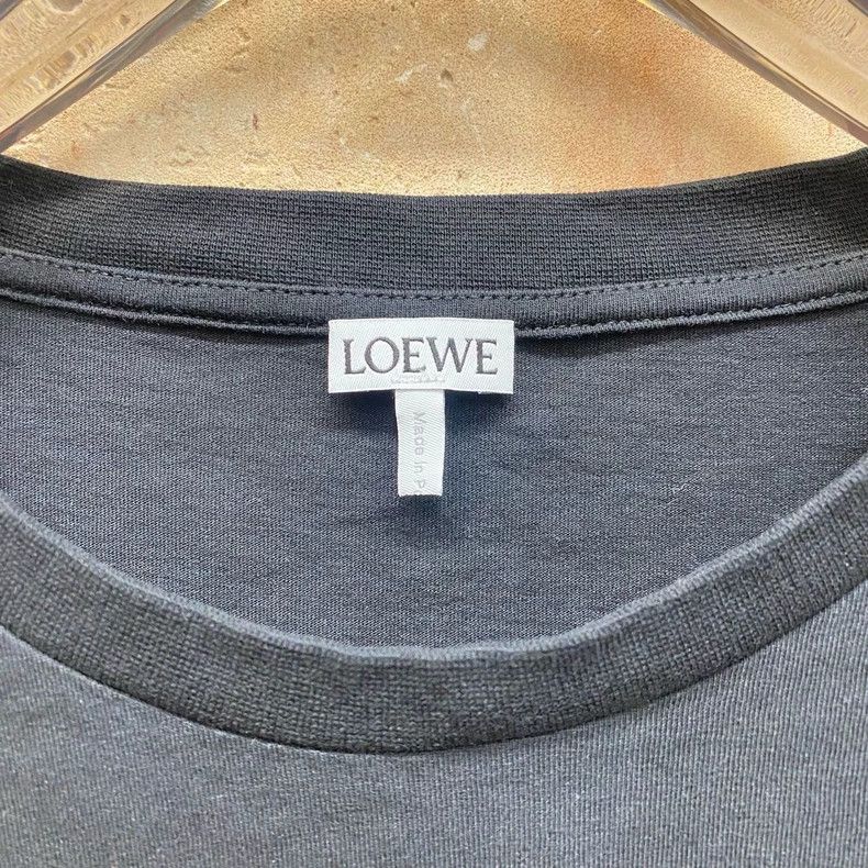 Loewe LOEWE Black embroidered logo short sleeve Size S / US 4 / IT 40 - 3 Thumbnail