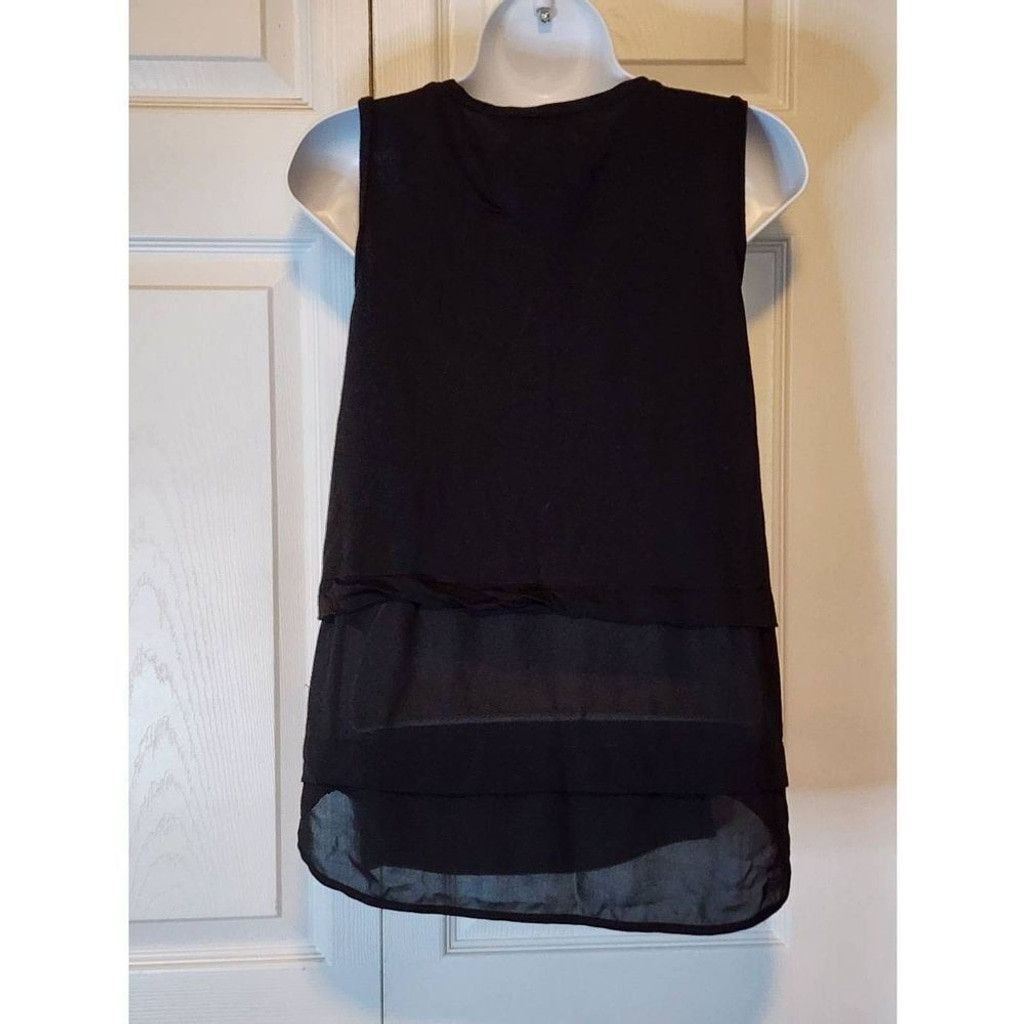 Michael Kors Michael Kors Black Tank Top Size L / US 10 / IT 46 - 4 Thumbnail