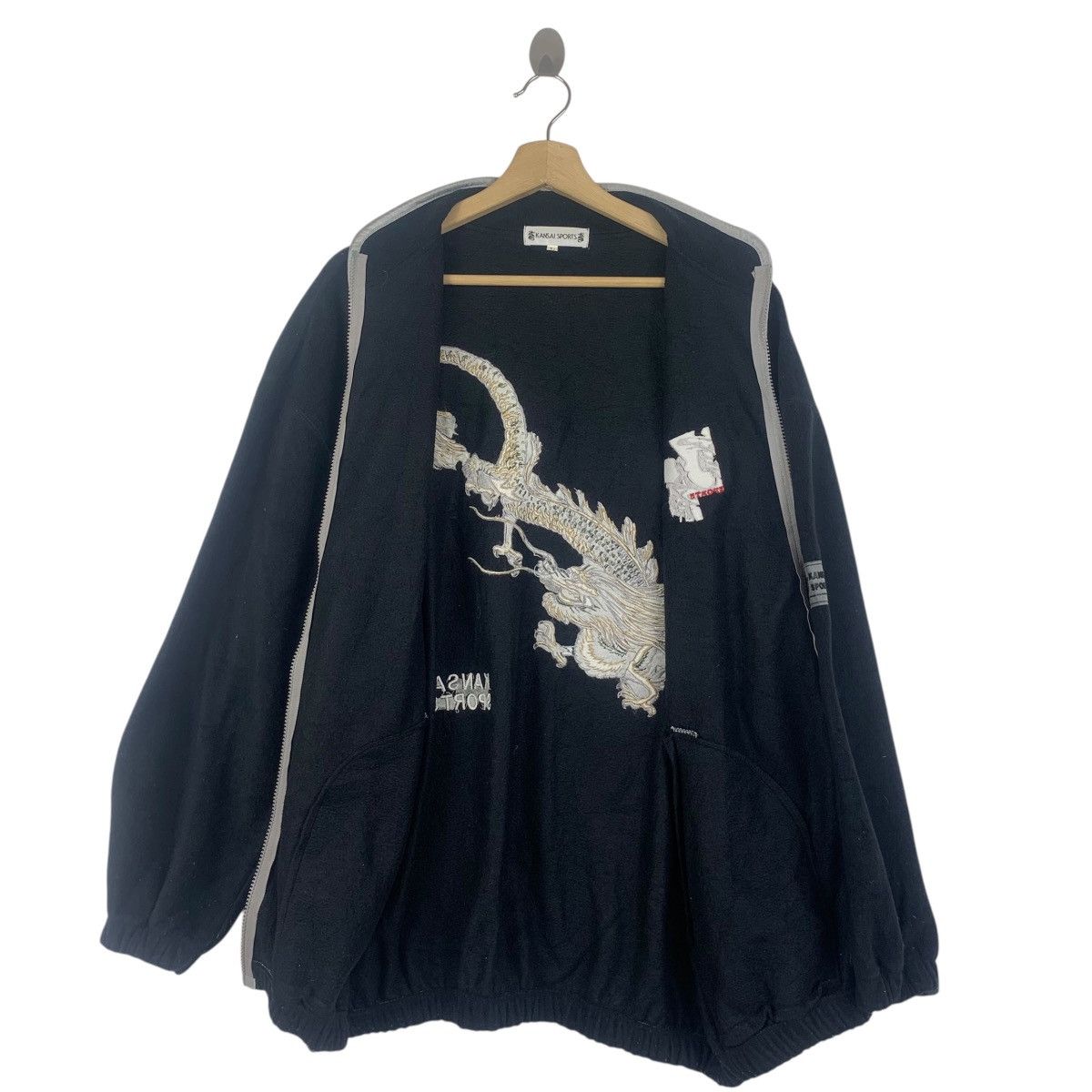Kansai Yamamoto Vintage 90’ KANSAI YAMAMOTO SPORTS Dragon Ryu Jacket Top Size US L / EU 52-54 / 3 - 5 Thumbnail