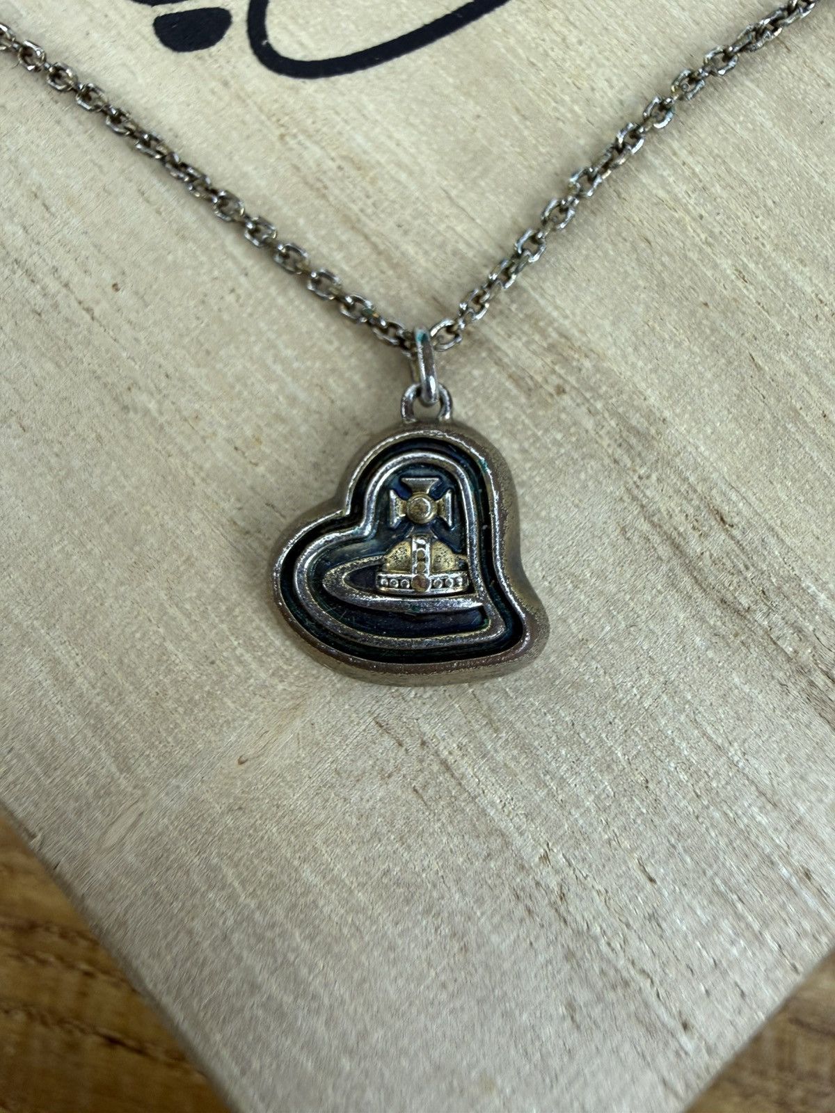 Vivienne Westwood Vivienne Westwood Advent Candy Heart Necklace Discolored Size ONE SIZE - 1 Thumbnail