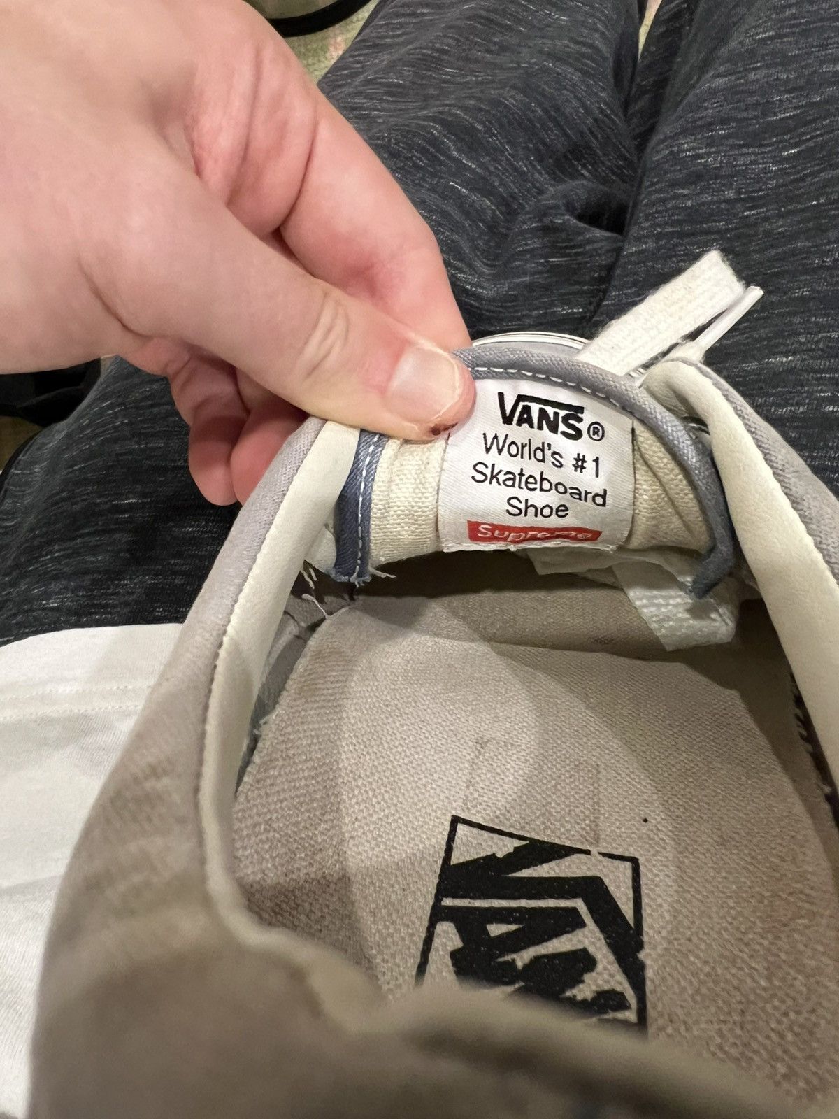 Supreme × Vans Supreme Vans Era Pro Motion Logo - 9.5 Size US 9.5 / EU 42-43 - 9 Thumbnail