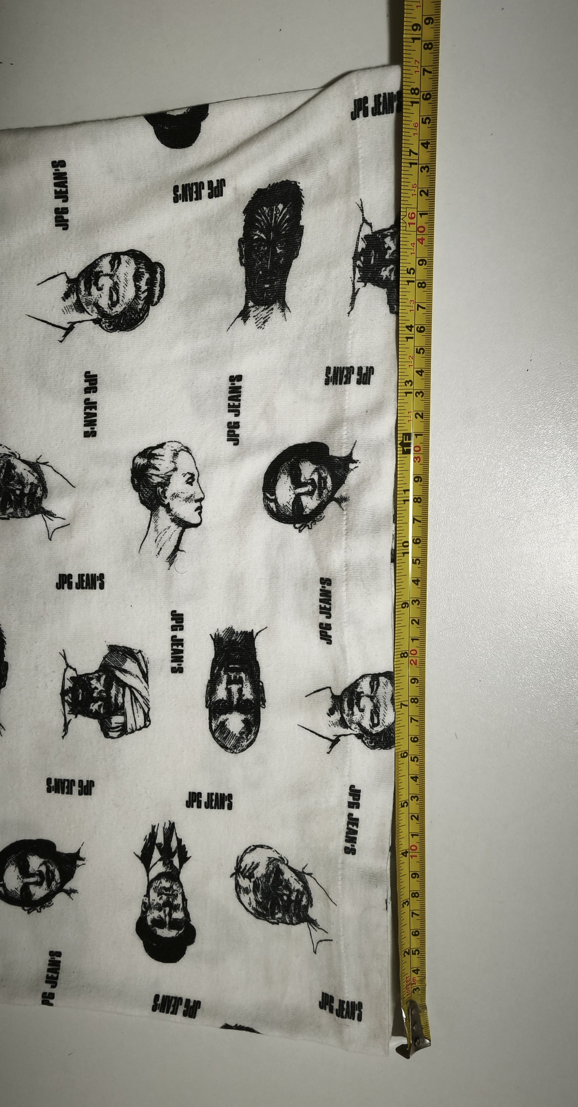 Jean Paul Gaultier 2000 - JPG-Jeans - Faces tshirt Size US L / EU 52-54 / 3 - 7 Thumbnail
