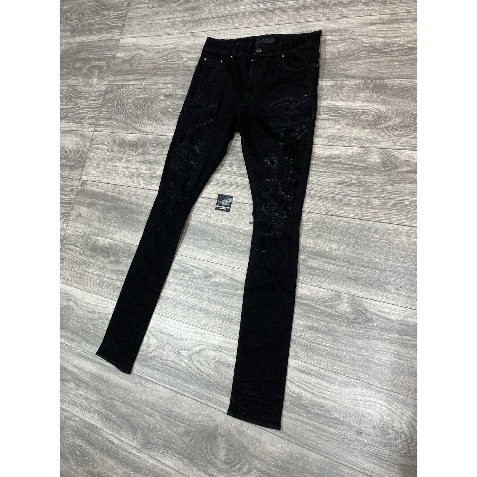 Amiri Amiri Denim Jeans ' Black ' | GREAT COND | 100% AUTHENTIC! Size US 31 - 5 Thumbnail