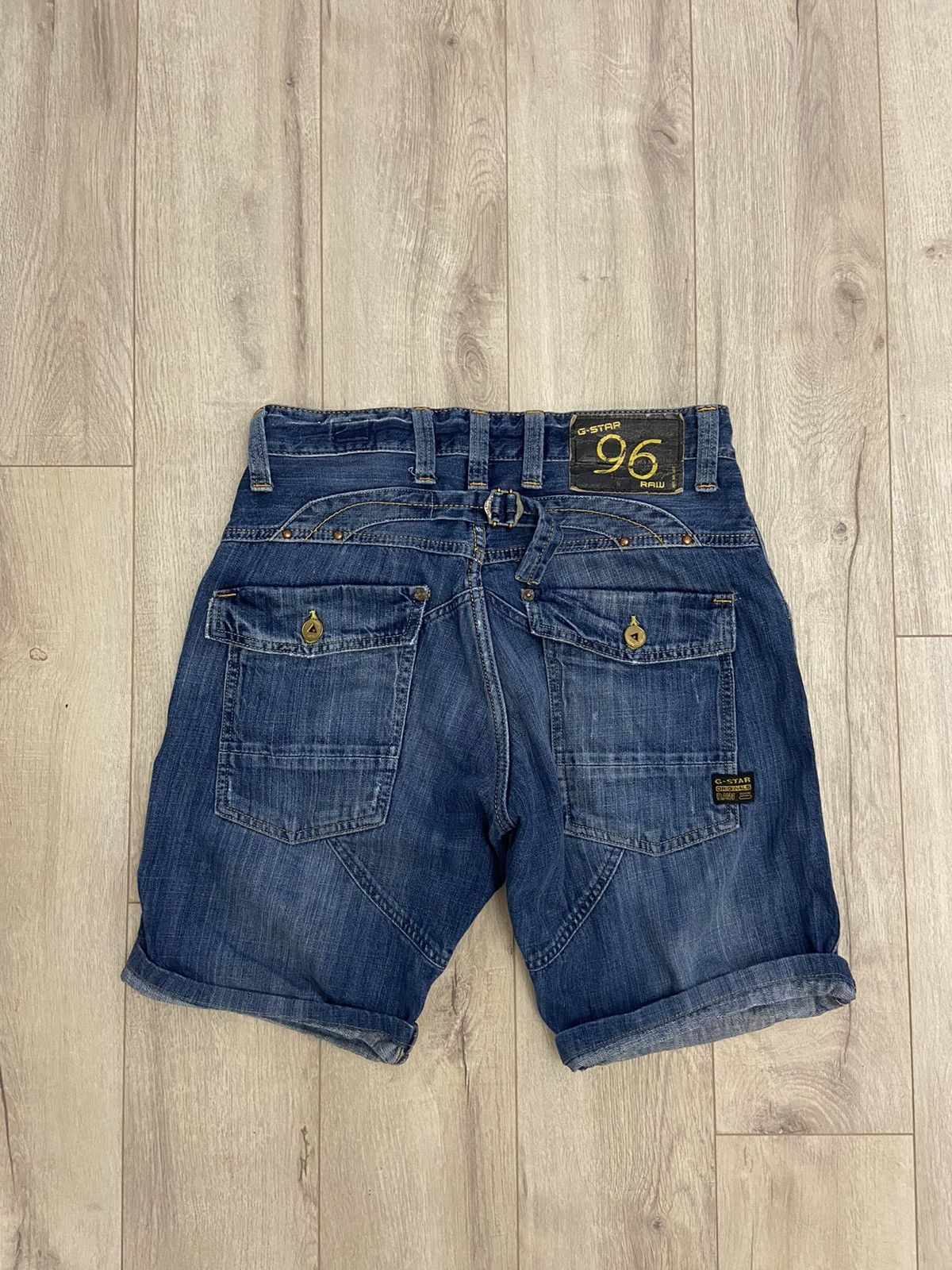 G-Star × Vintage G star Vintage Cargo Shorts 90’s y2k Size US 32 / EU 48 - 1 Thumbnail