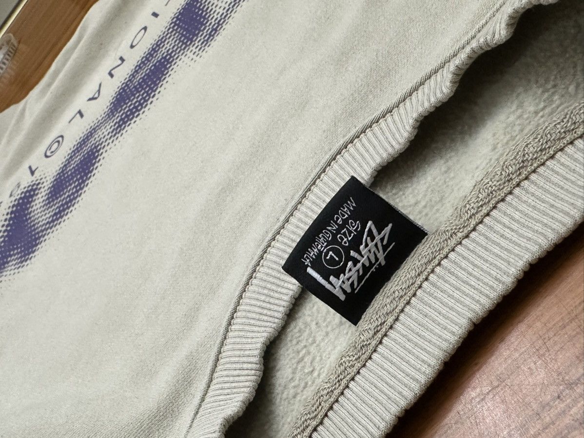 Stussy Stüssy Blur Crew ‘Khaki’ (GOAT Price: $527 CAD) Size US L / EU 52-54 / 3 - 3 Thumbnail