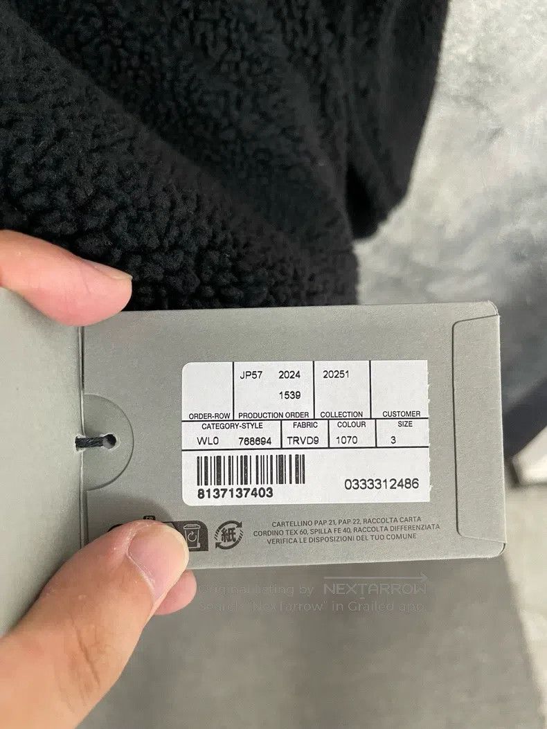 Balenciaga Balenciaga Solid color logo embroidered zipper hooded swea Size US L / EU 52-54 / 3 - 6 Thumbnail