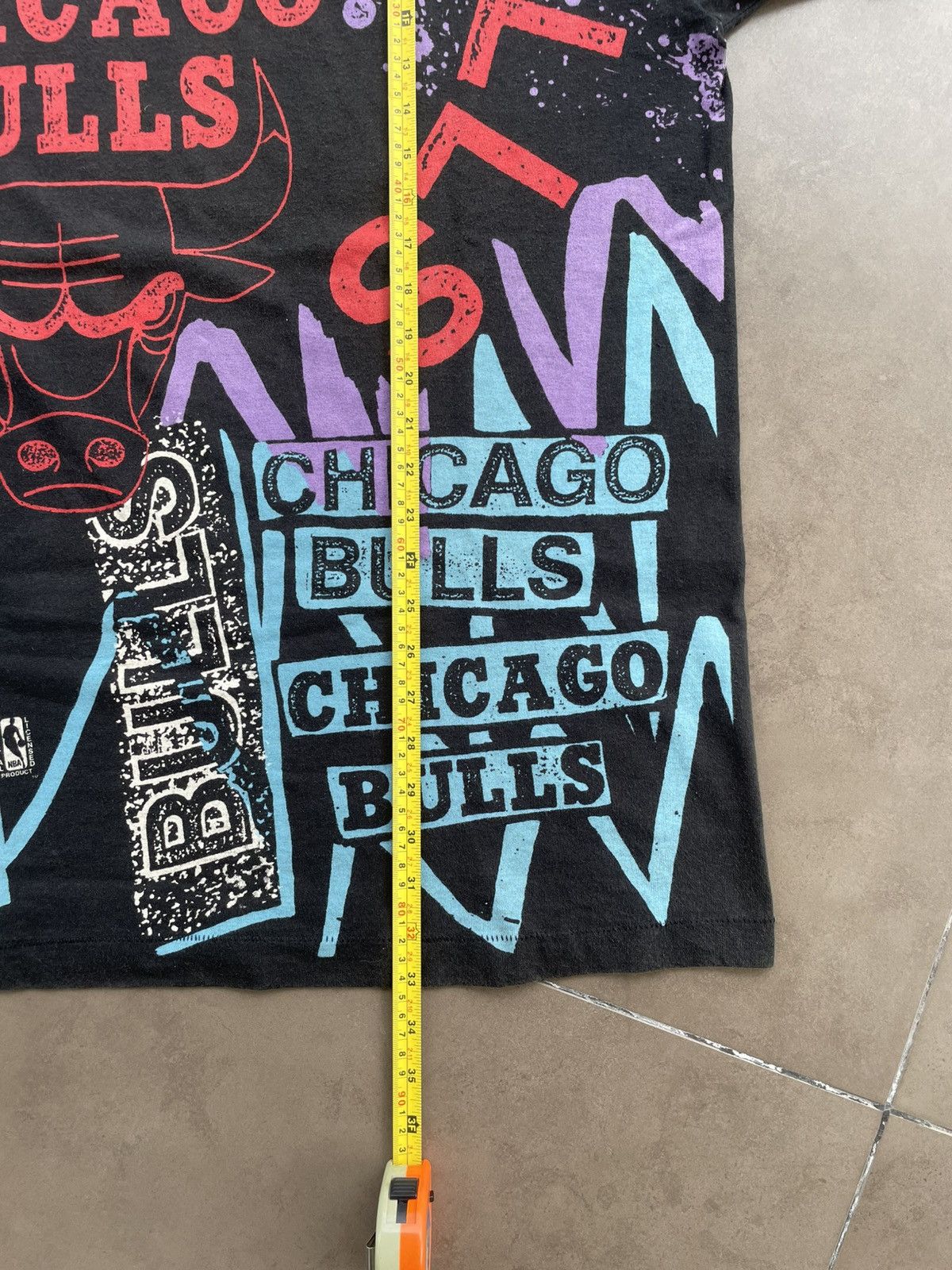 NBA Vintage 90’s AOP NBA Chicago Bulls Size US XL / EU 56 / 4 - 6 Thumbnail