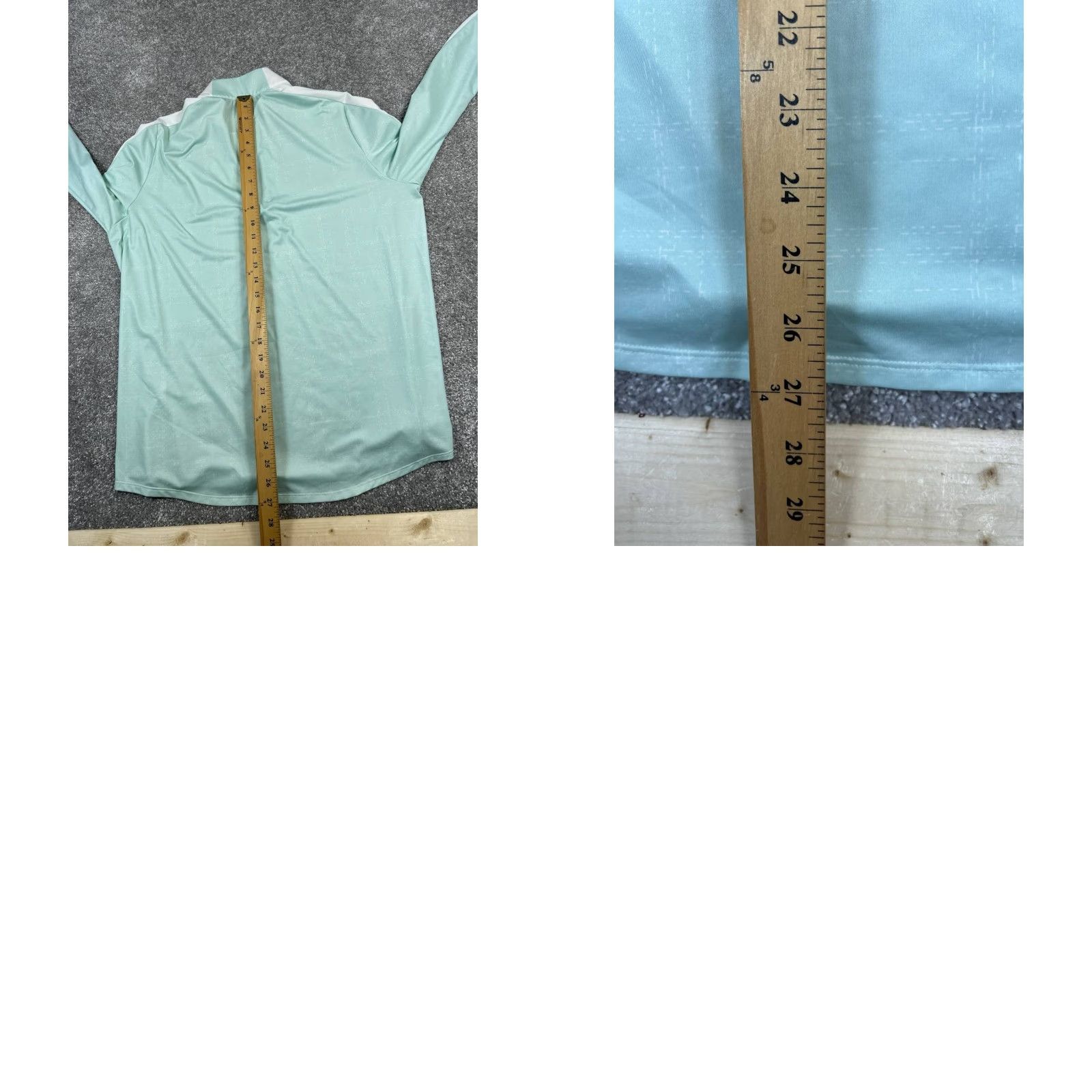Adidas Adidas Sweater Womens XL Green White Golf Quarter Zip Logo Pullover Woman XL Green Logo Winter Spring Fall Vintage: No Size XL / US 12-14 / IT 48-50 - 8 Thumbnail