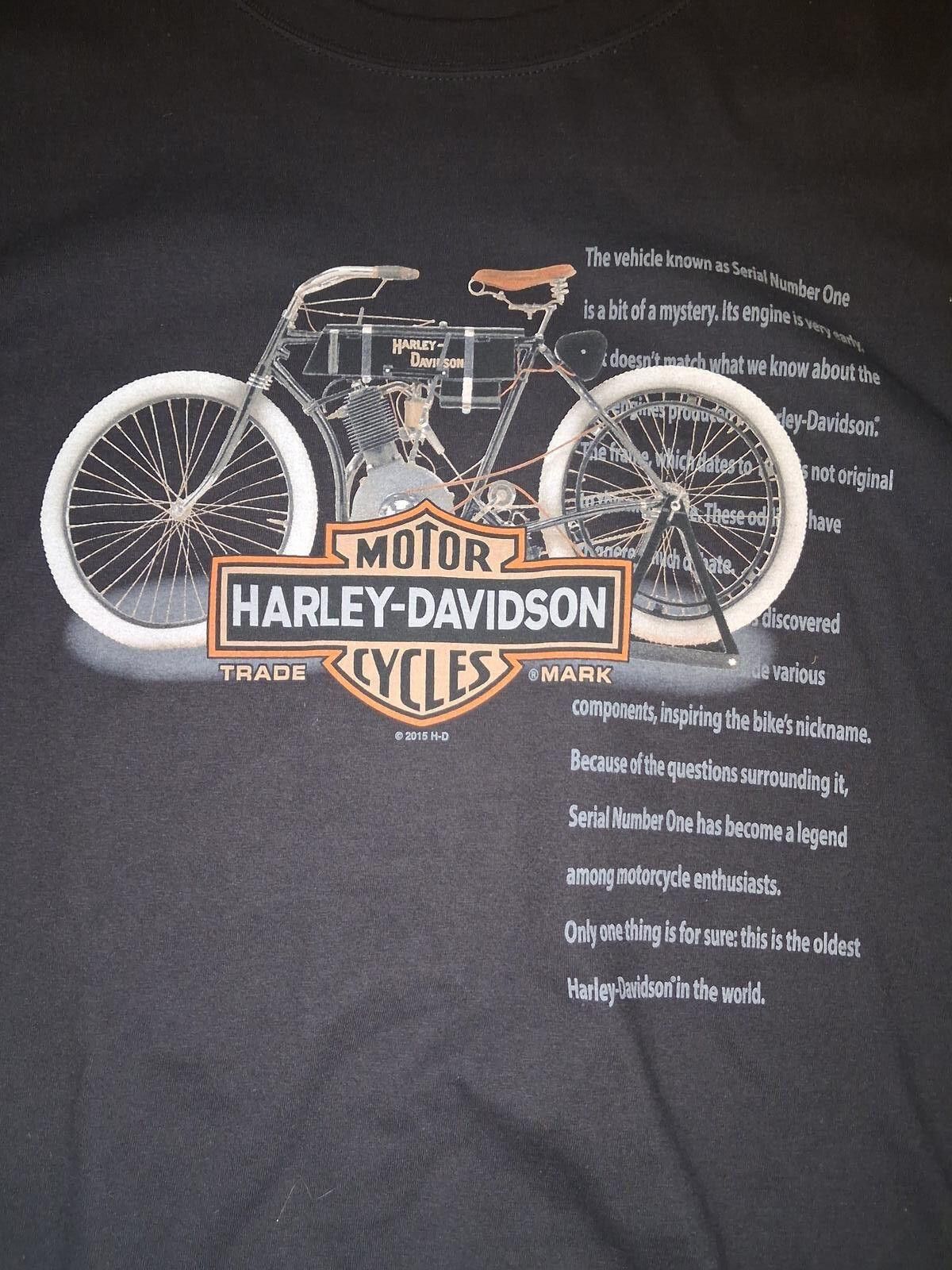 Harley Davidson Harley Davidson Museum Long Sleeve Shirt 2XL Black Cotton Size US XXL / EU 58 / 5 - 4 Thumbnail