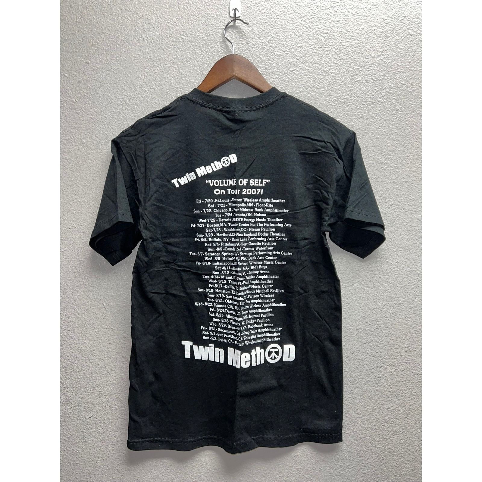 Gildan 2007 Twin Method The Volume Of Self Tour Nu Metal Shirt S Size US S / EU 44-46 / 1 - 6 Thumbnail