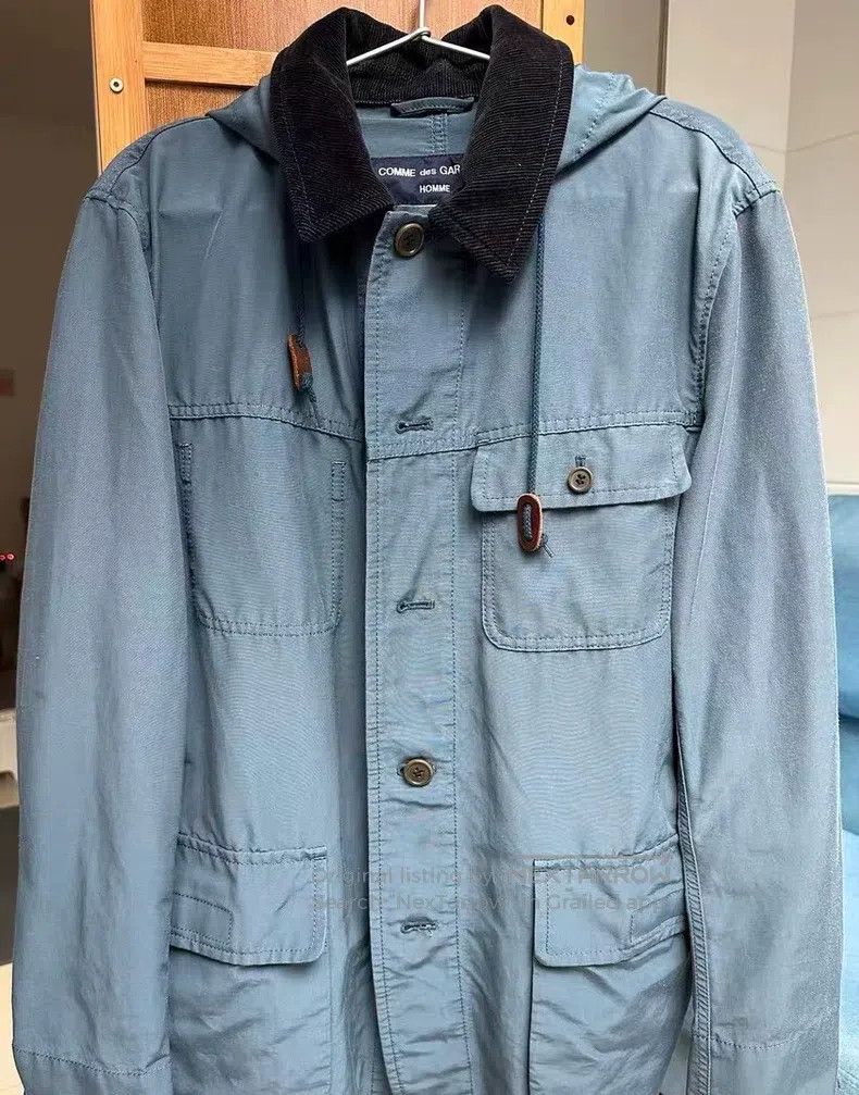 Comme des Garçons Short Trench Coat Comme Des Garcons Jacket hunting short trench coat